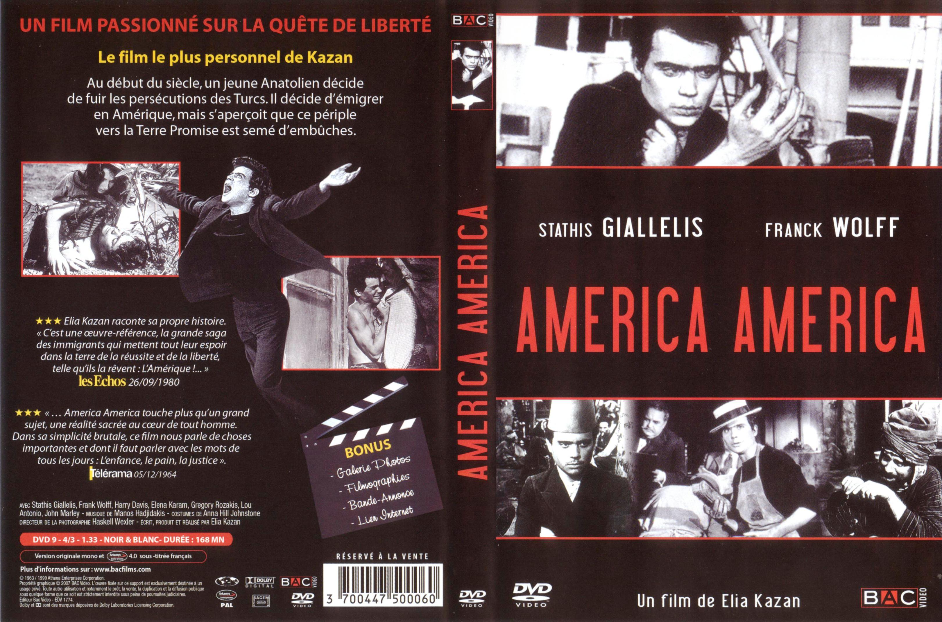 Jaquette DVD America America