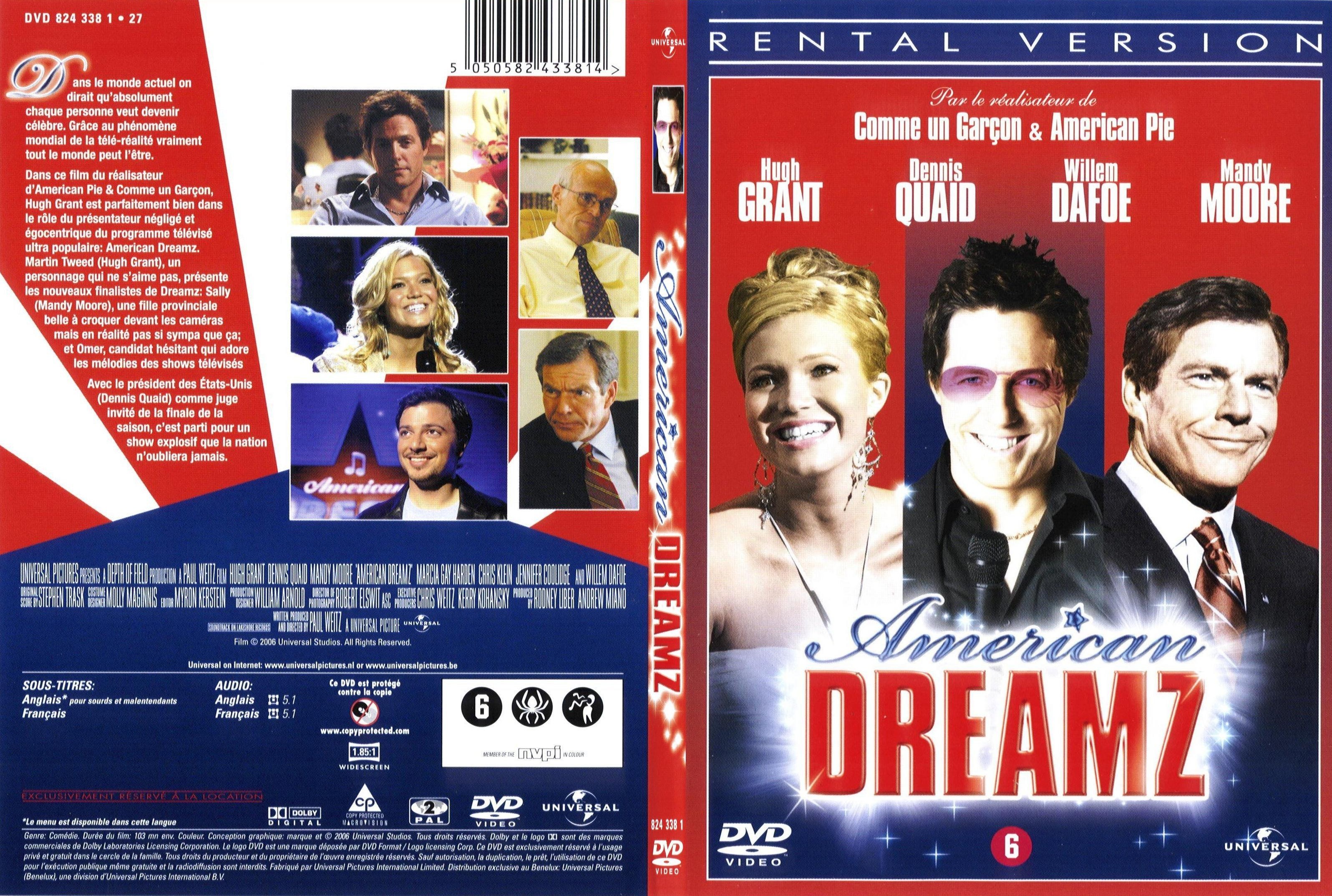 Jaquette DVD American Dreamz - SLIM