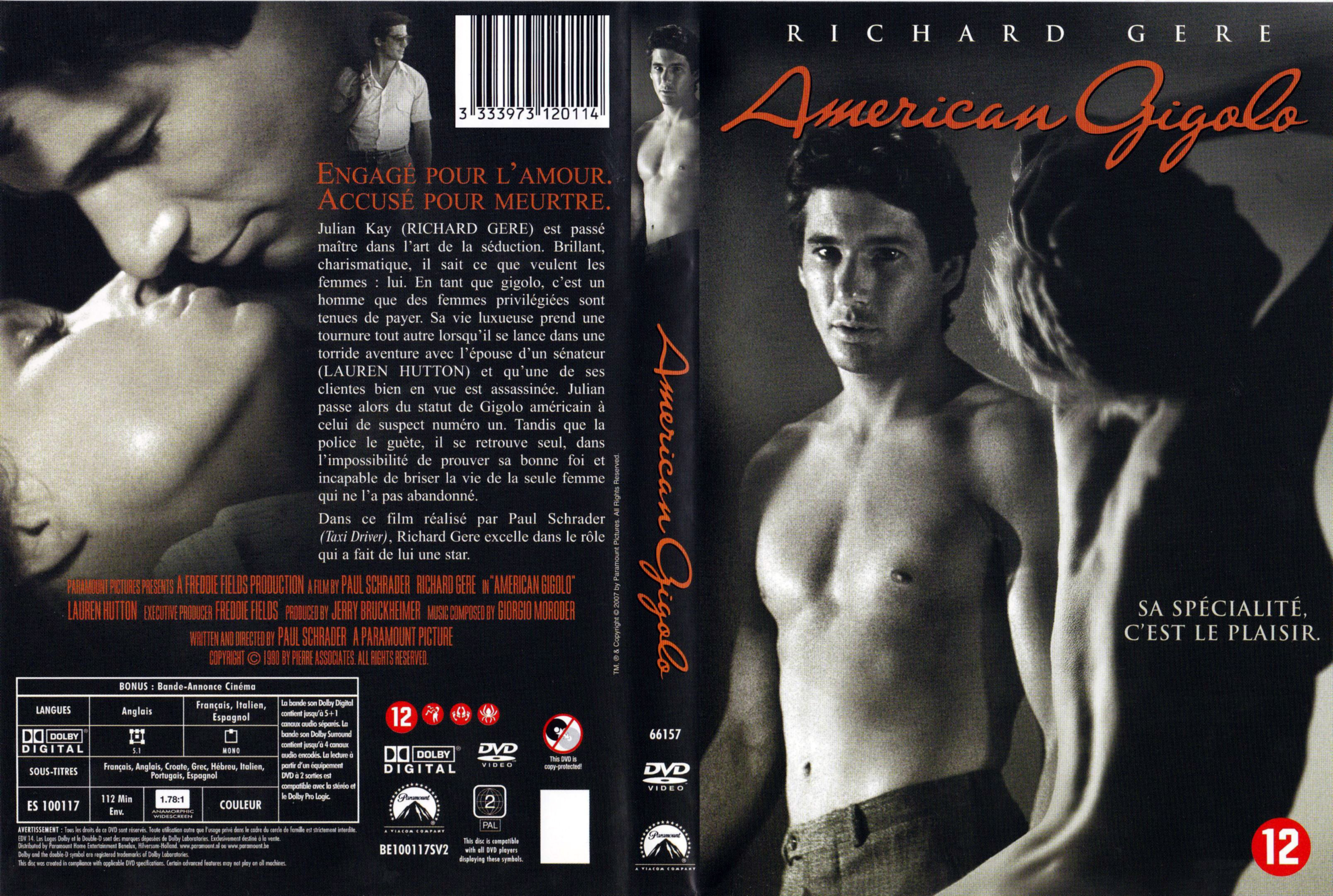 Jaquette DVD American Gigolo v2