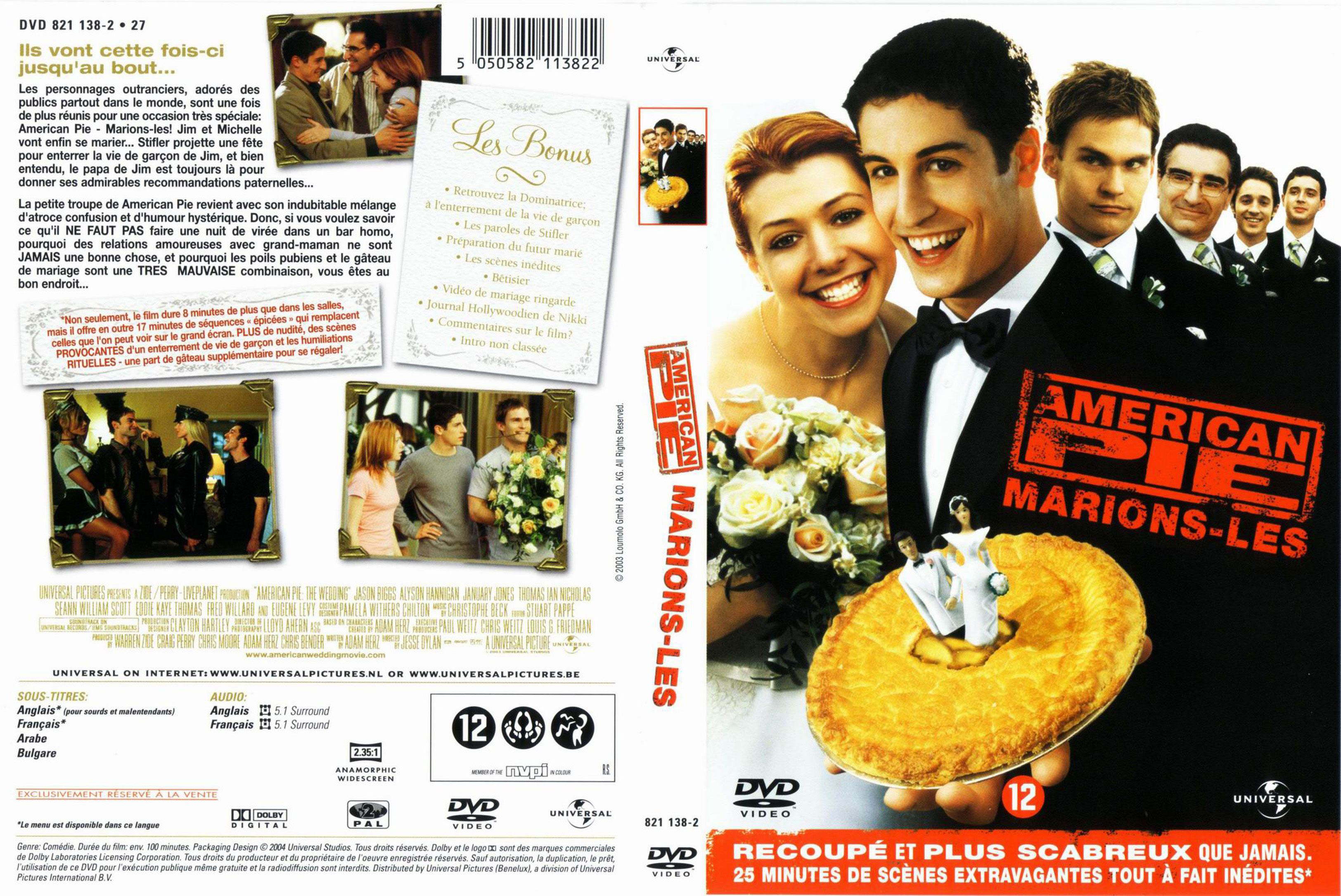 Jaquette DVD American Pie 3 v2