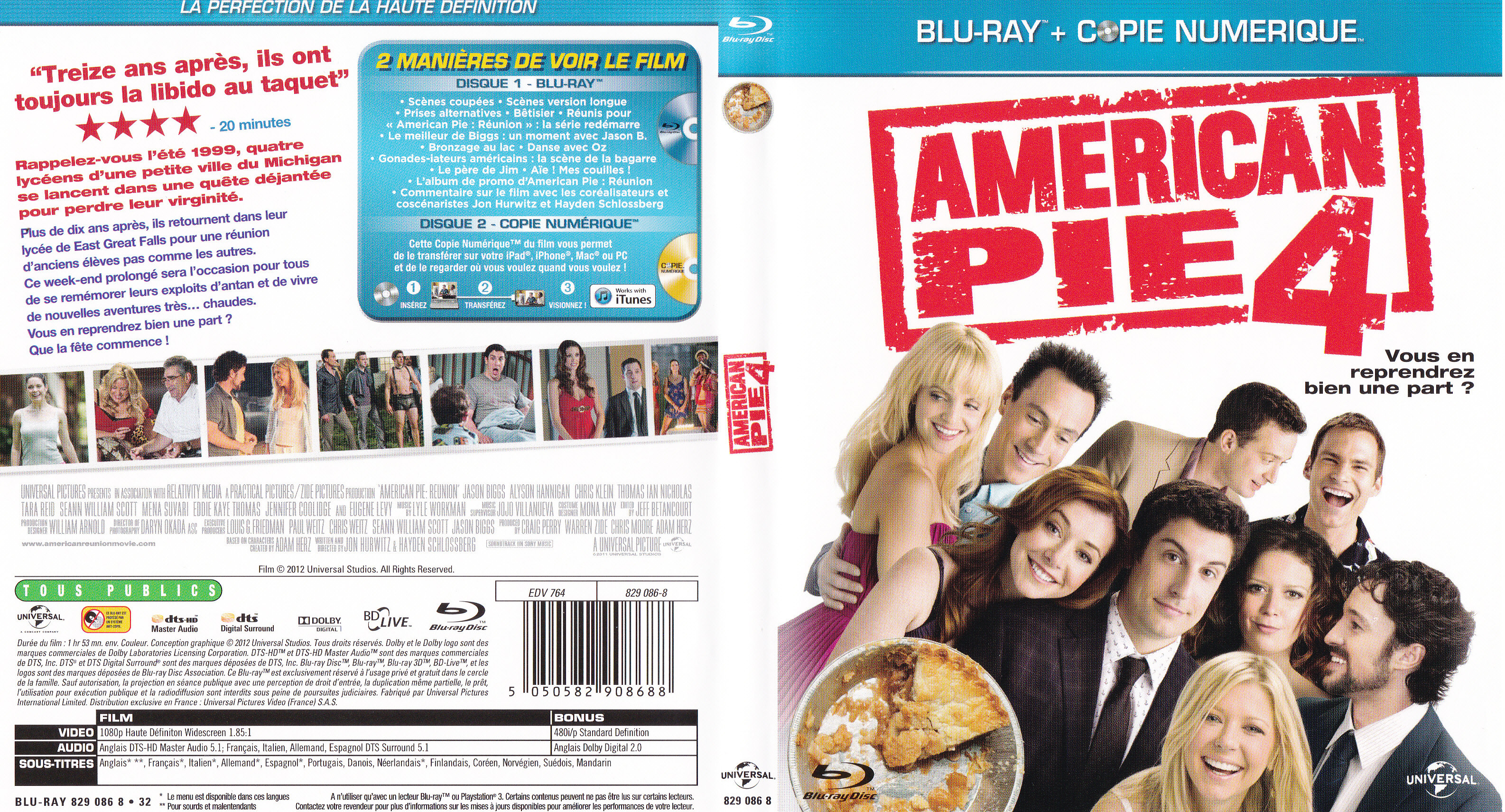 Jaquette DVD American Pie 4 (BLU-RAY)