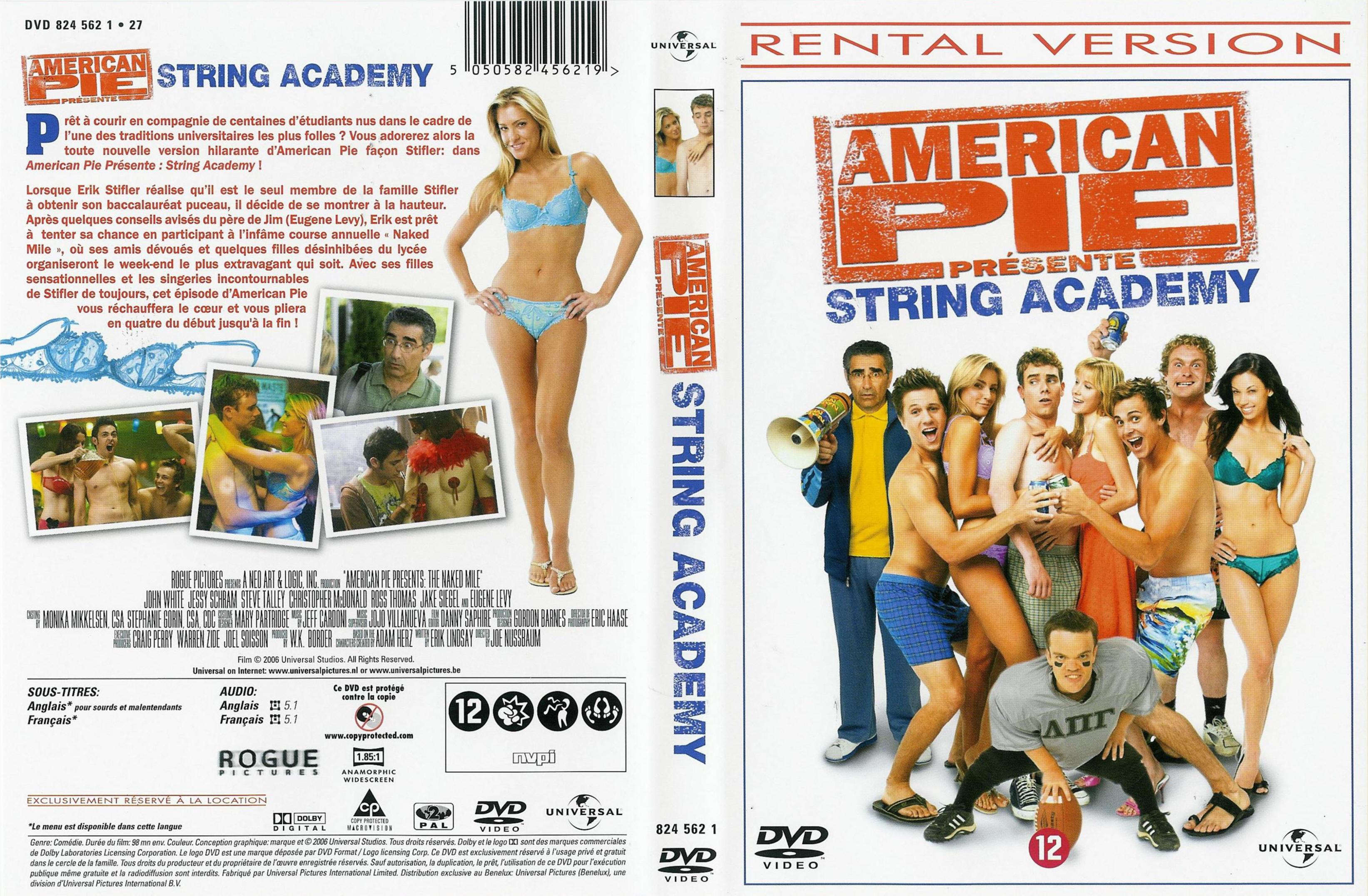 Jaquette DVD American Pie - String Academy v2