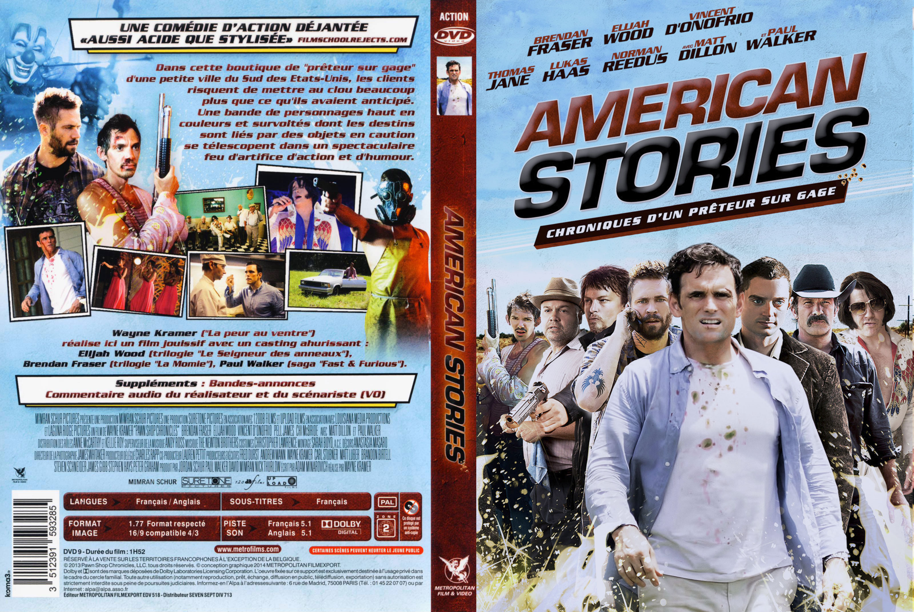 Jaquette DVD American Stories
