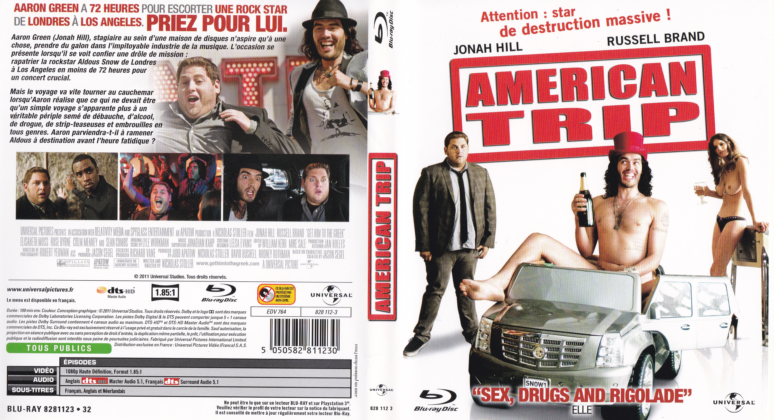 Jaquette DVD American Trip (BLU-RAY)