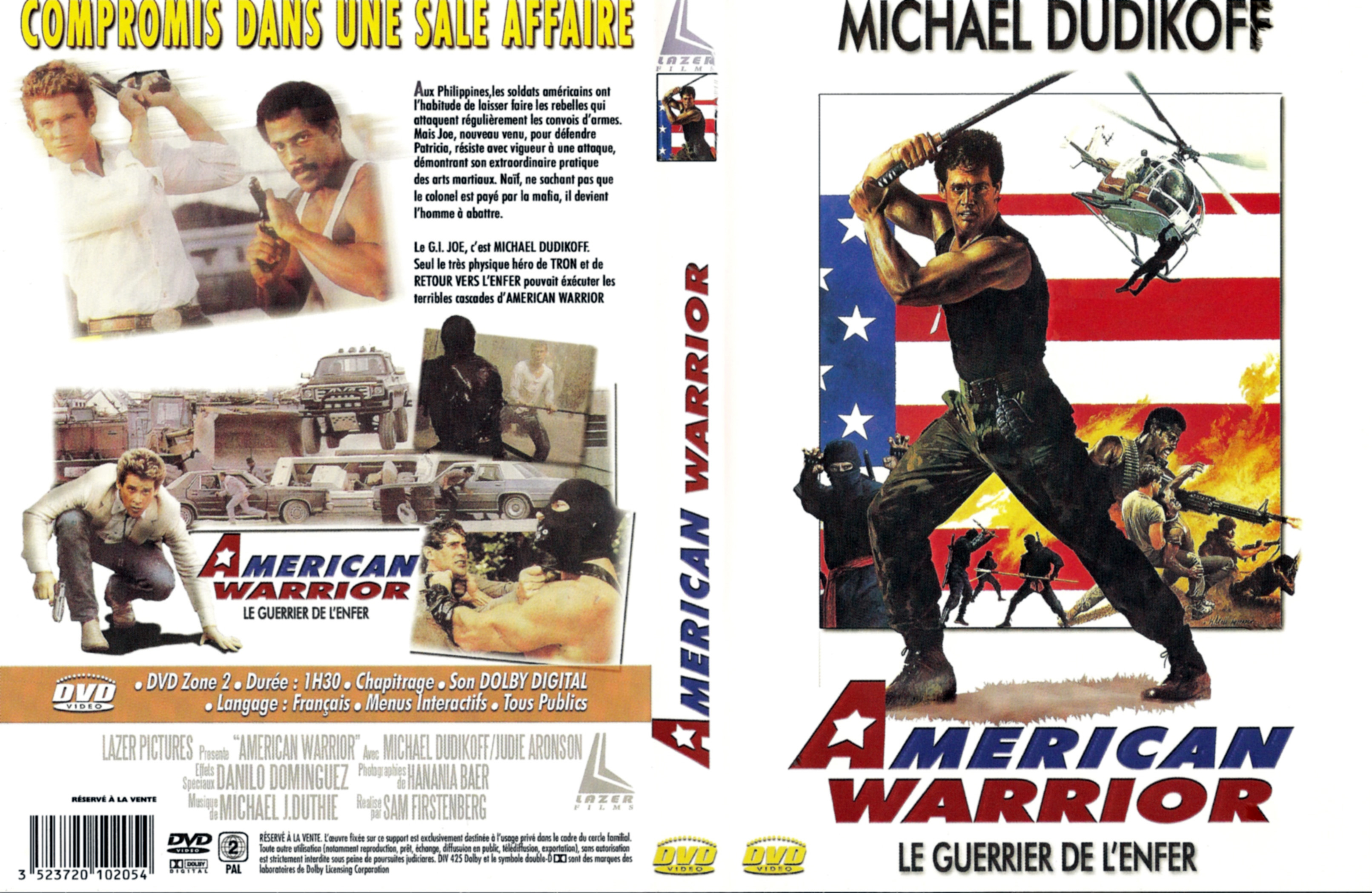 Jaquette DVD American Warrior - Le guerrier de l