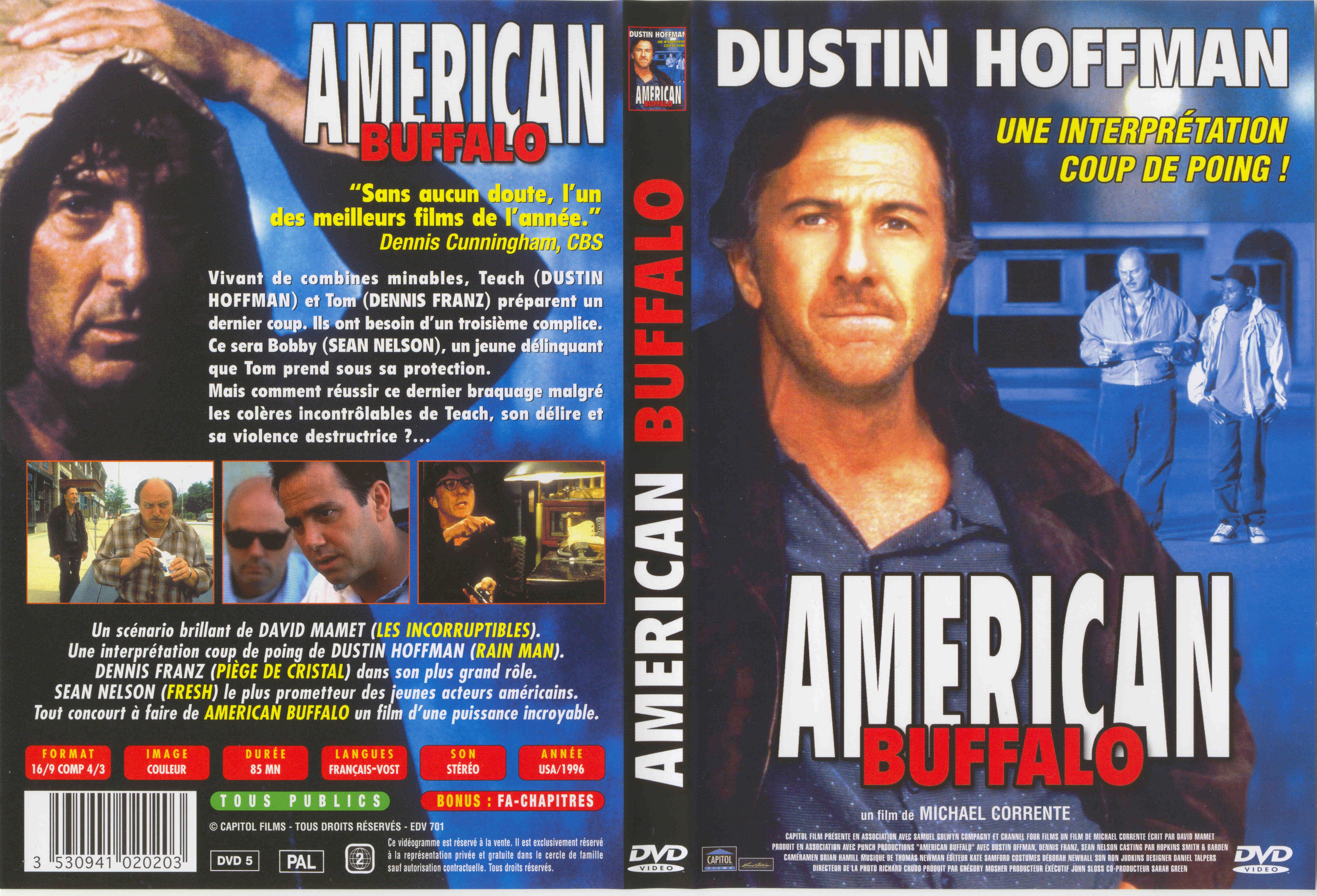 Jaquette DVD American buffalo