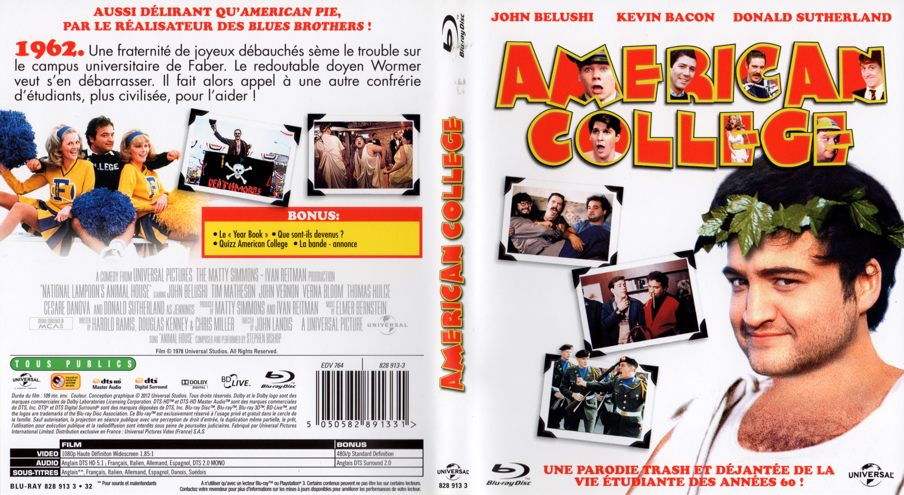 Jaquette DVD American college (BLU-RAY)