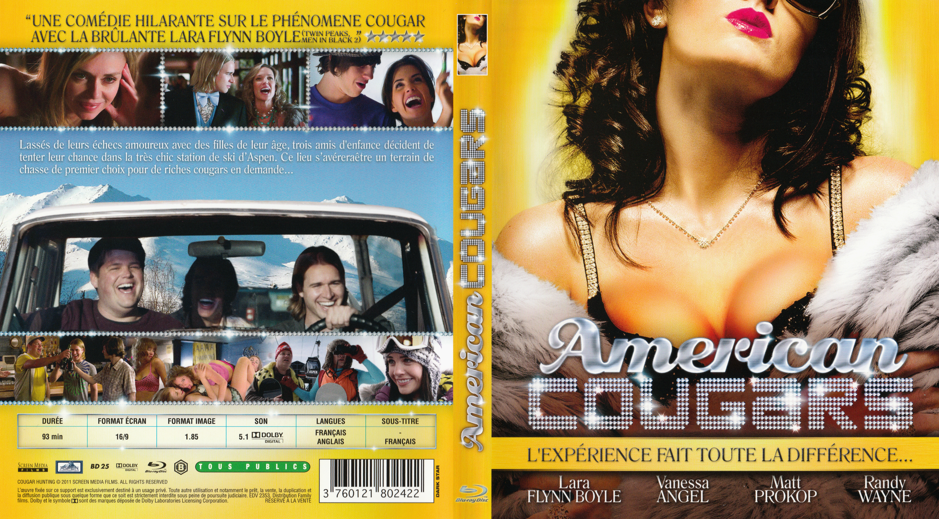 Jaquette DVD American cougars (BLU-RAY)