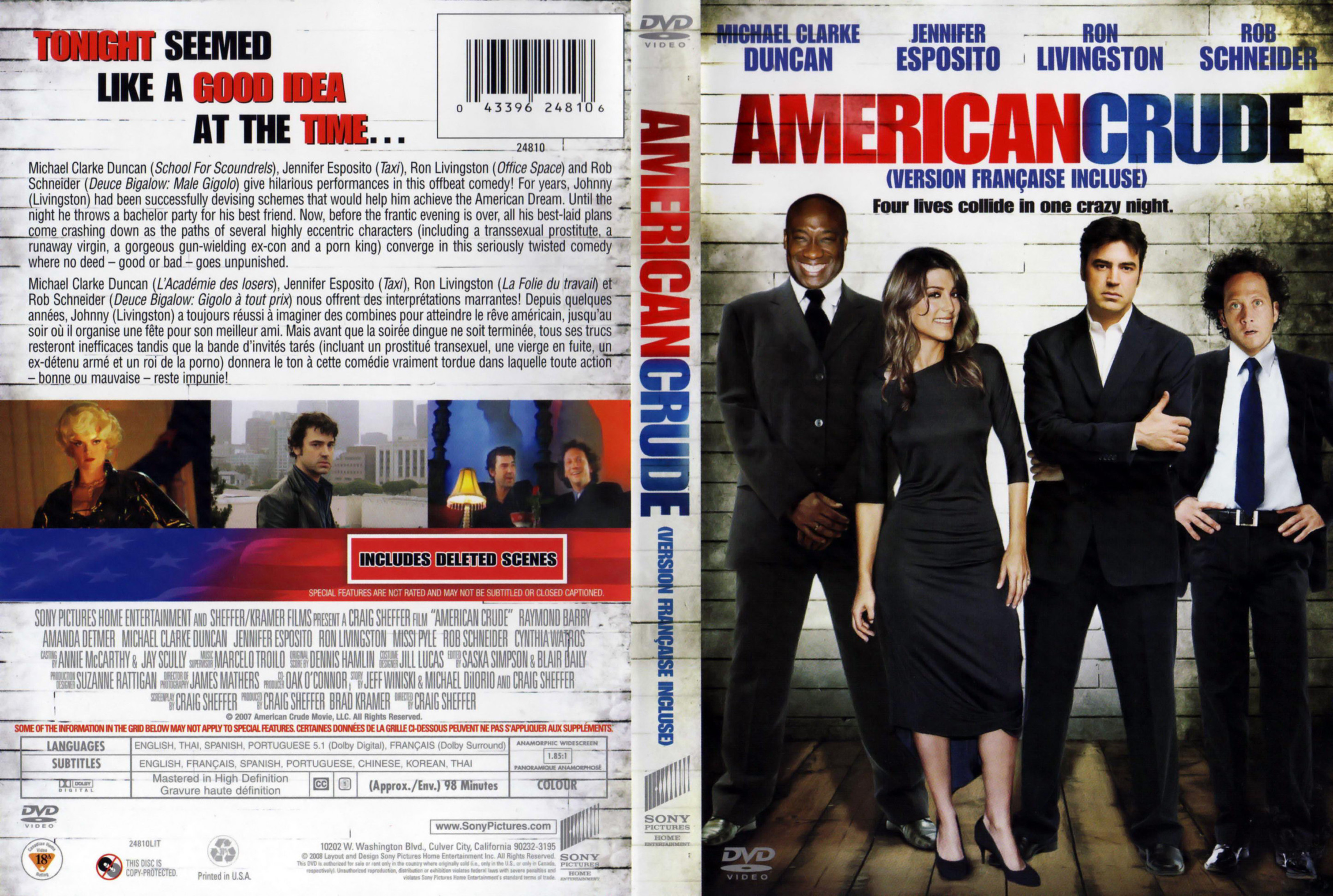 Jaquette DVD American crude v2