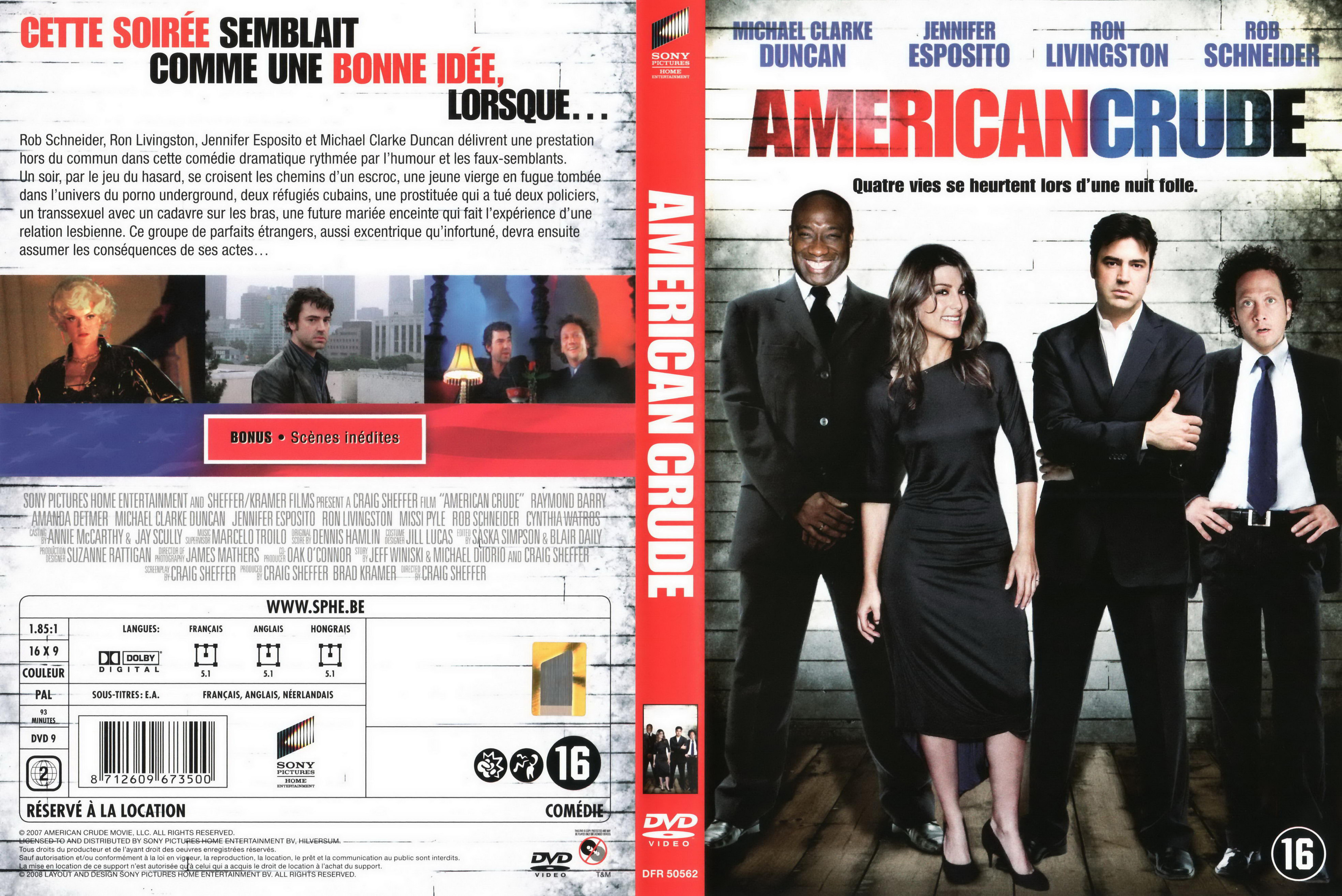 Jaquette DVD American crude v3