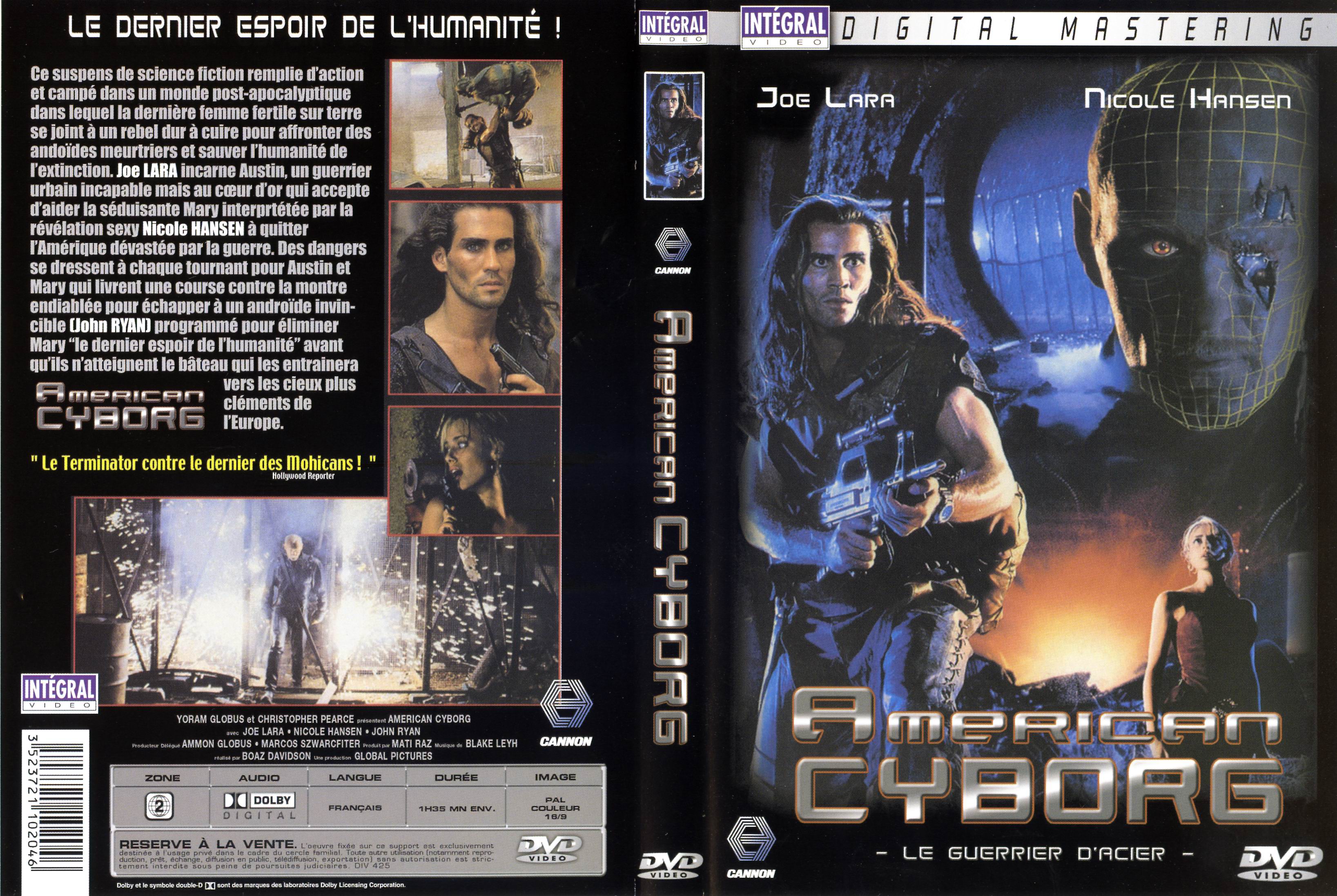 Jaquette DVD American cyborg