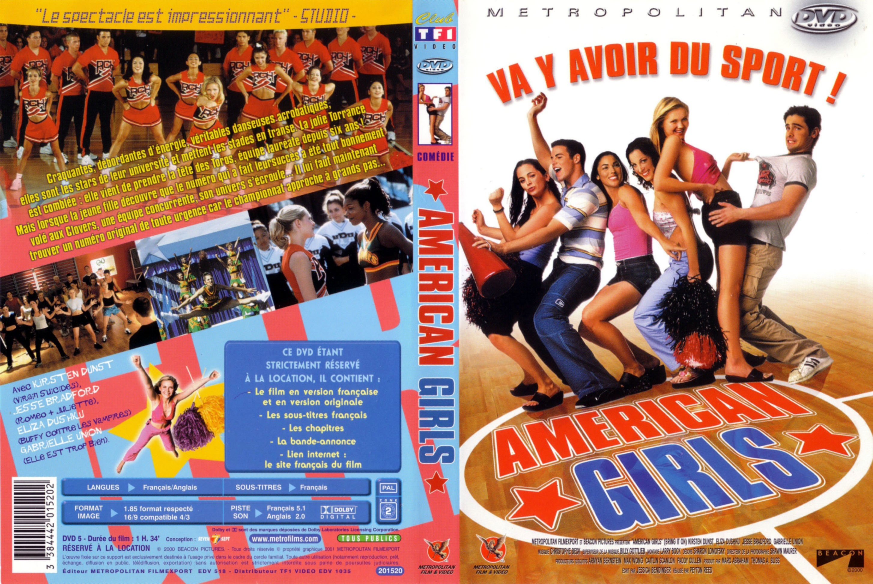 Jaquette Dvd De American Girls Cinéma Passion