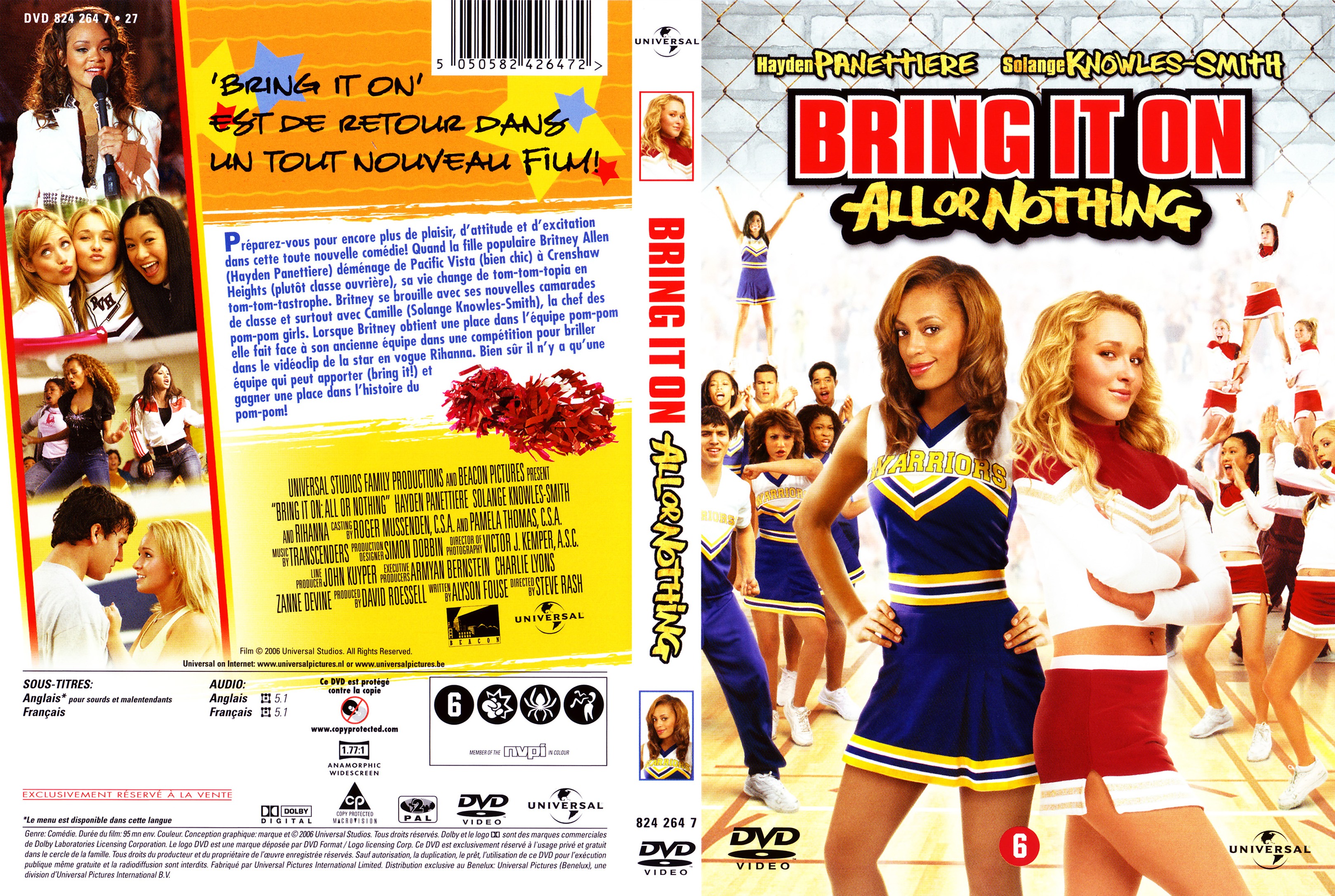 bring it on all or nothing dvd