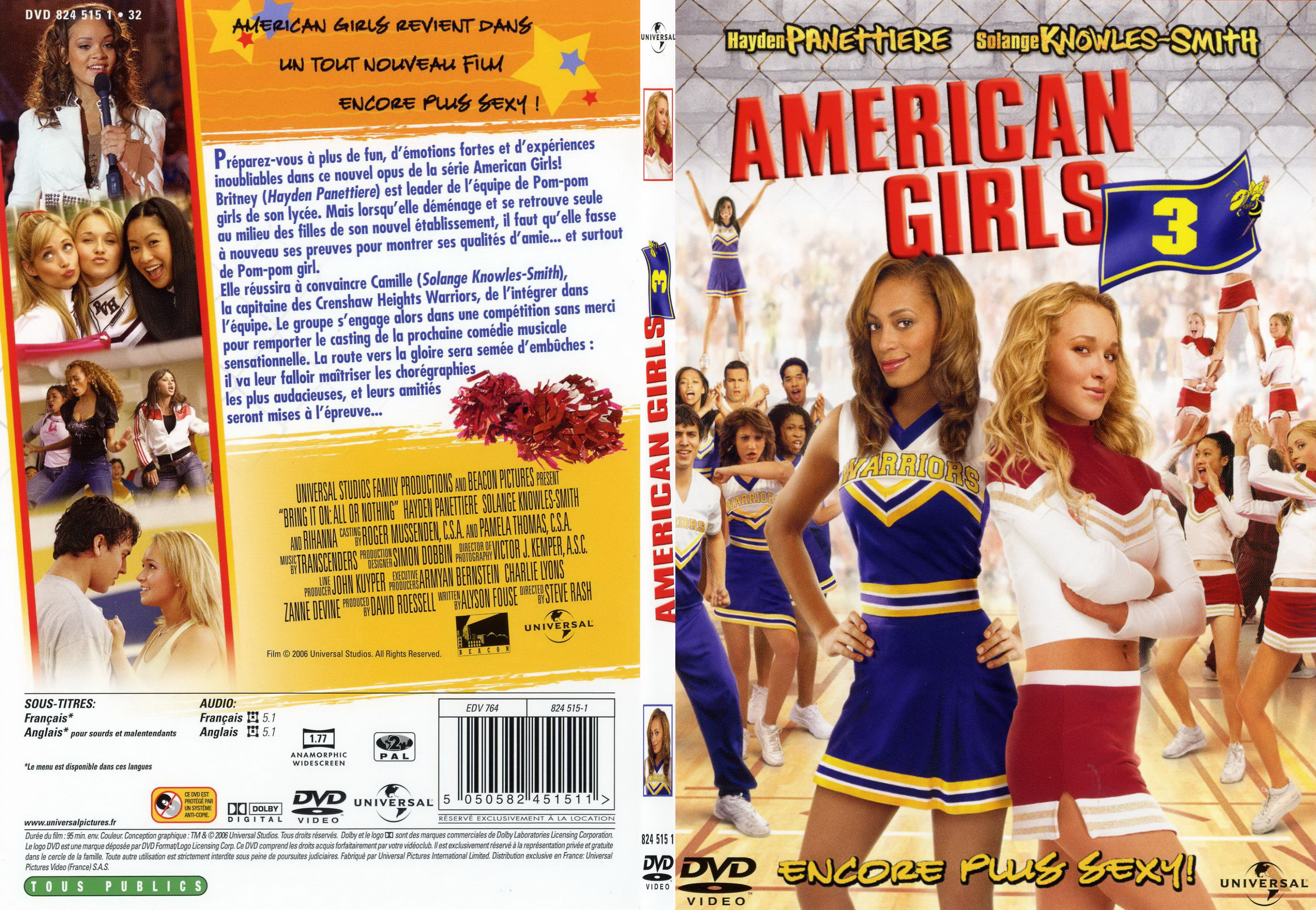Jaquette DVD American girls 3 - SLIM