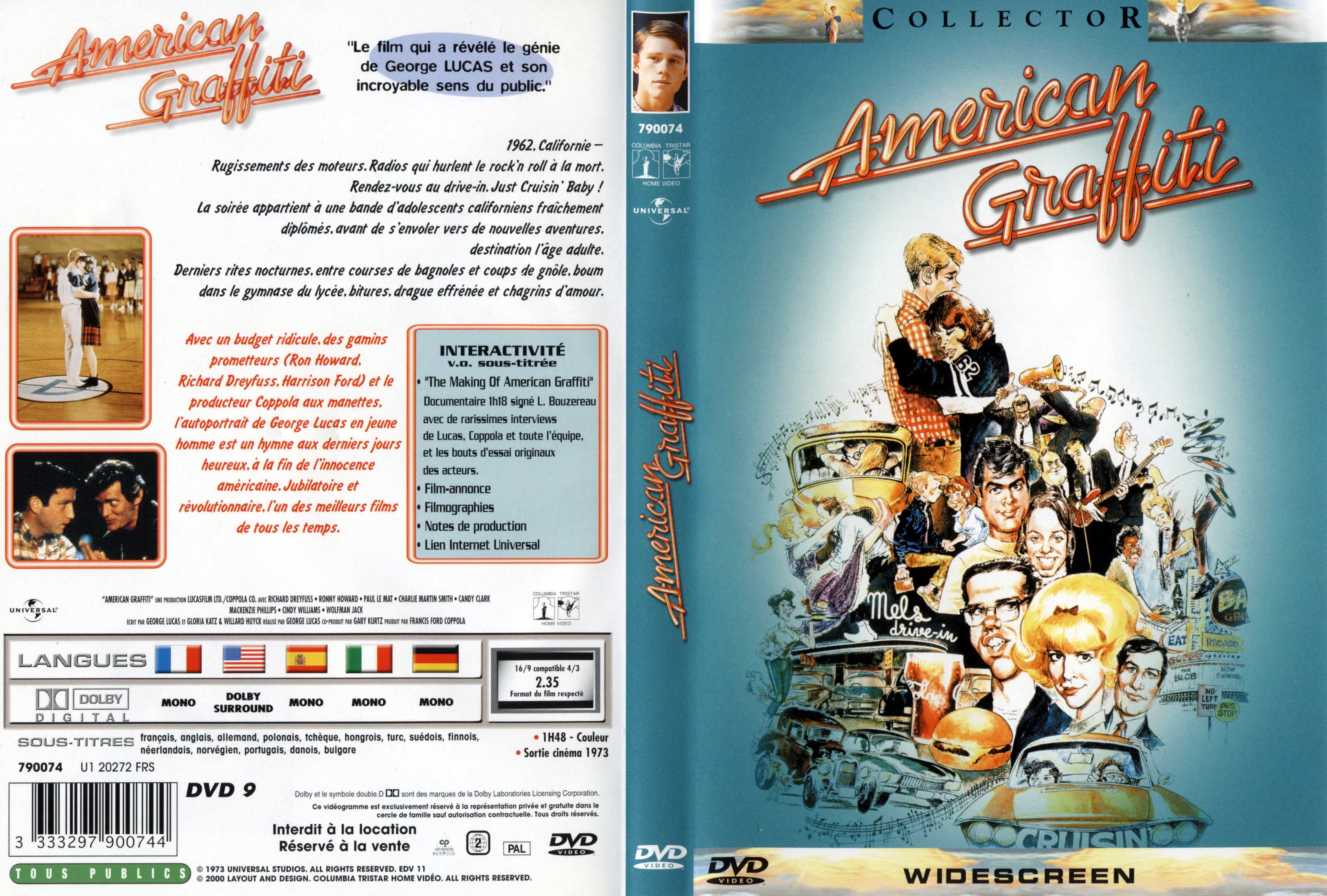 Jaquette DVD American graffiti