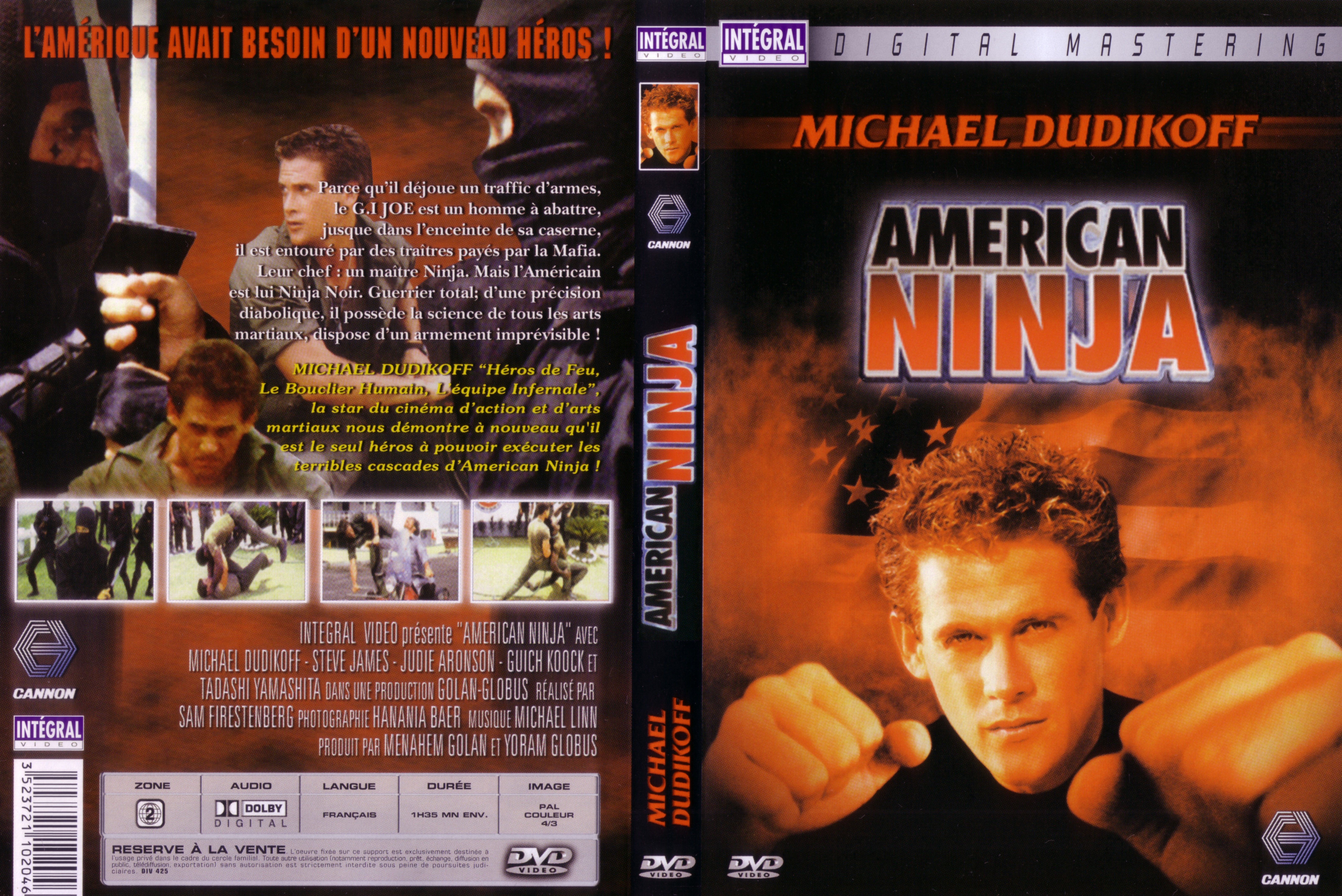Jaquette DVD American ninja