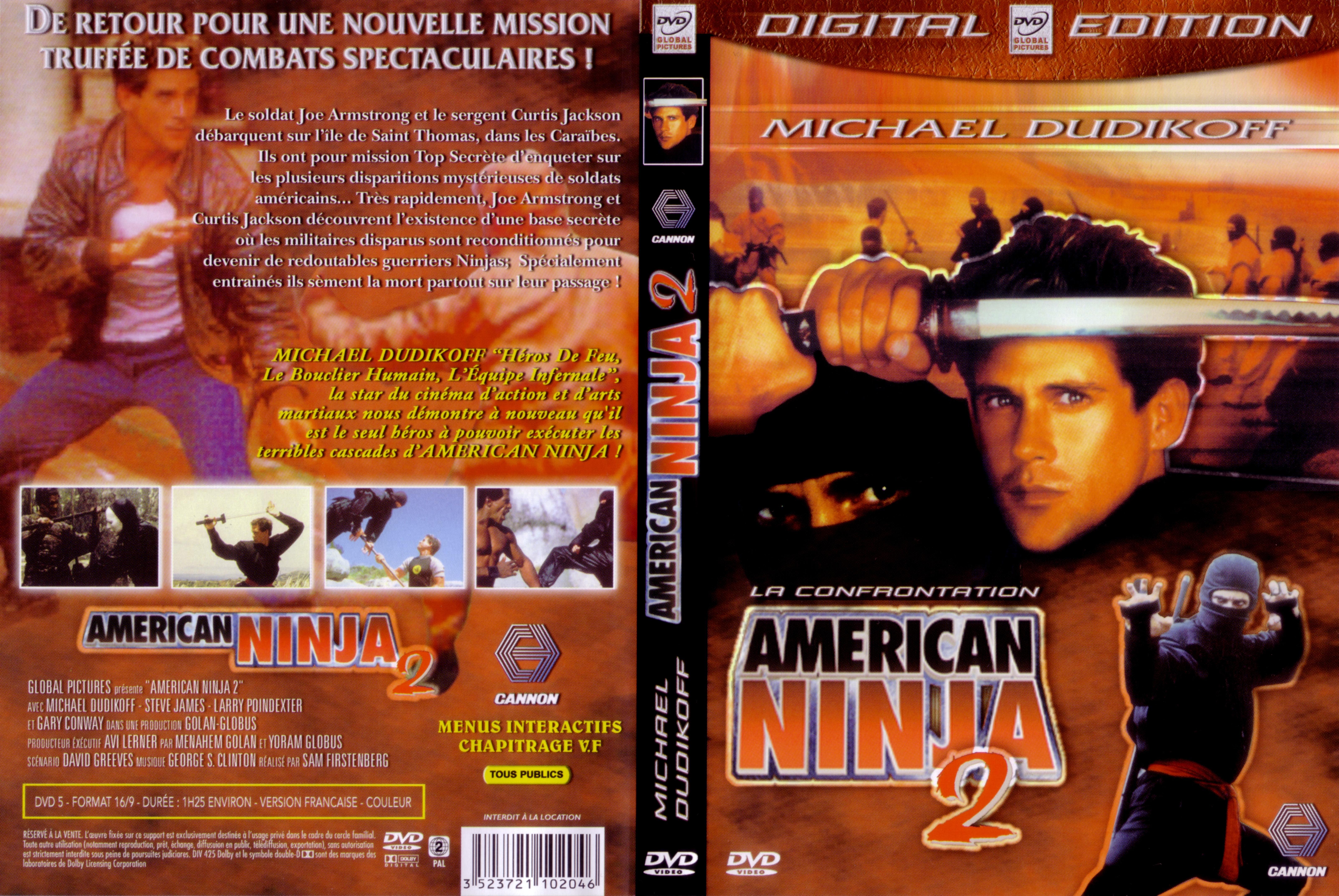 Jaquette DVD American ninja 2