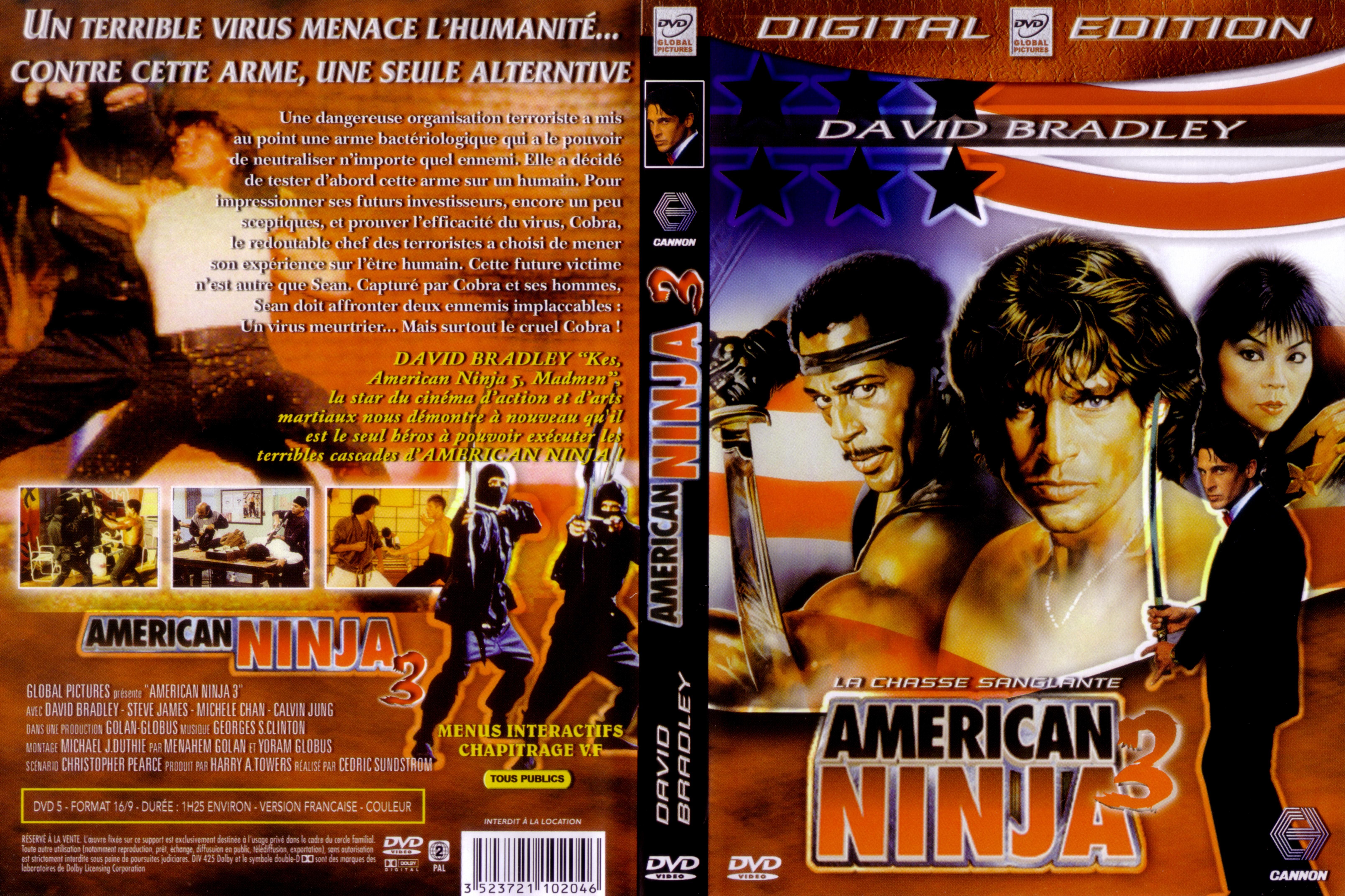 Jaquette DVD American ninja 3