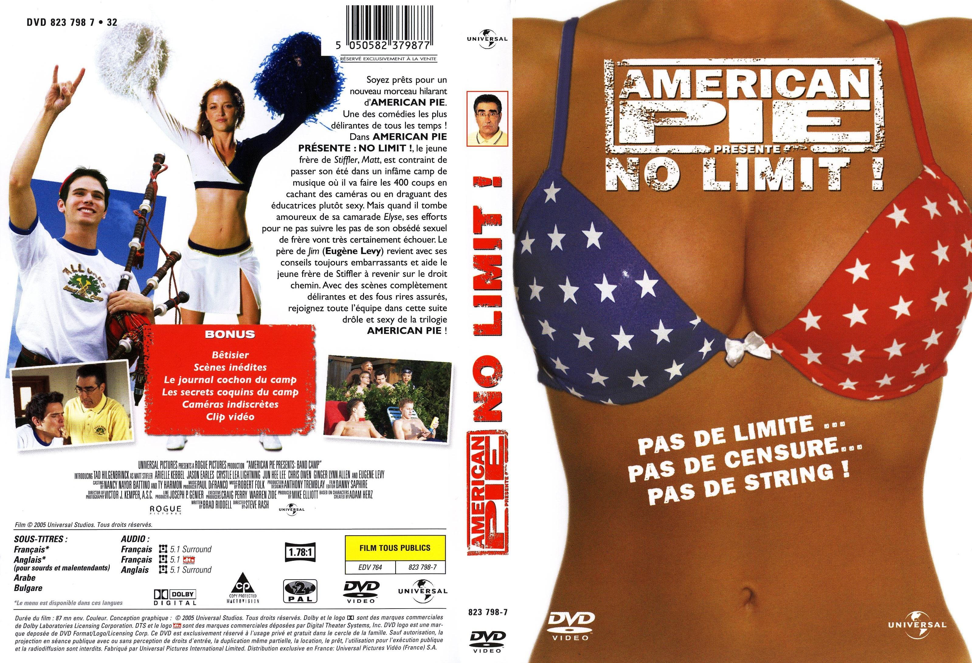 Jaquette DVD American pie no limit