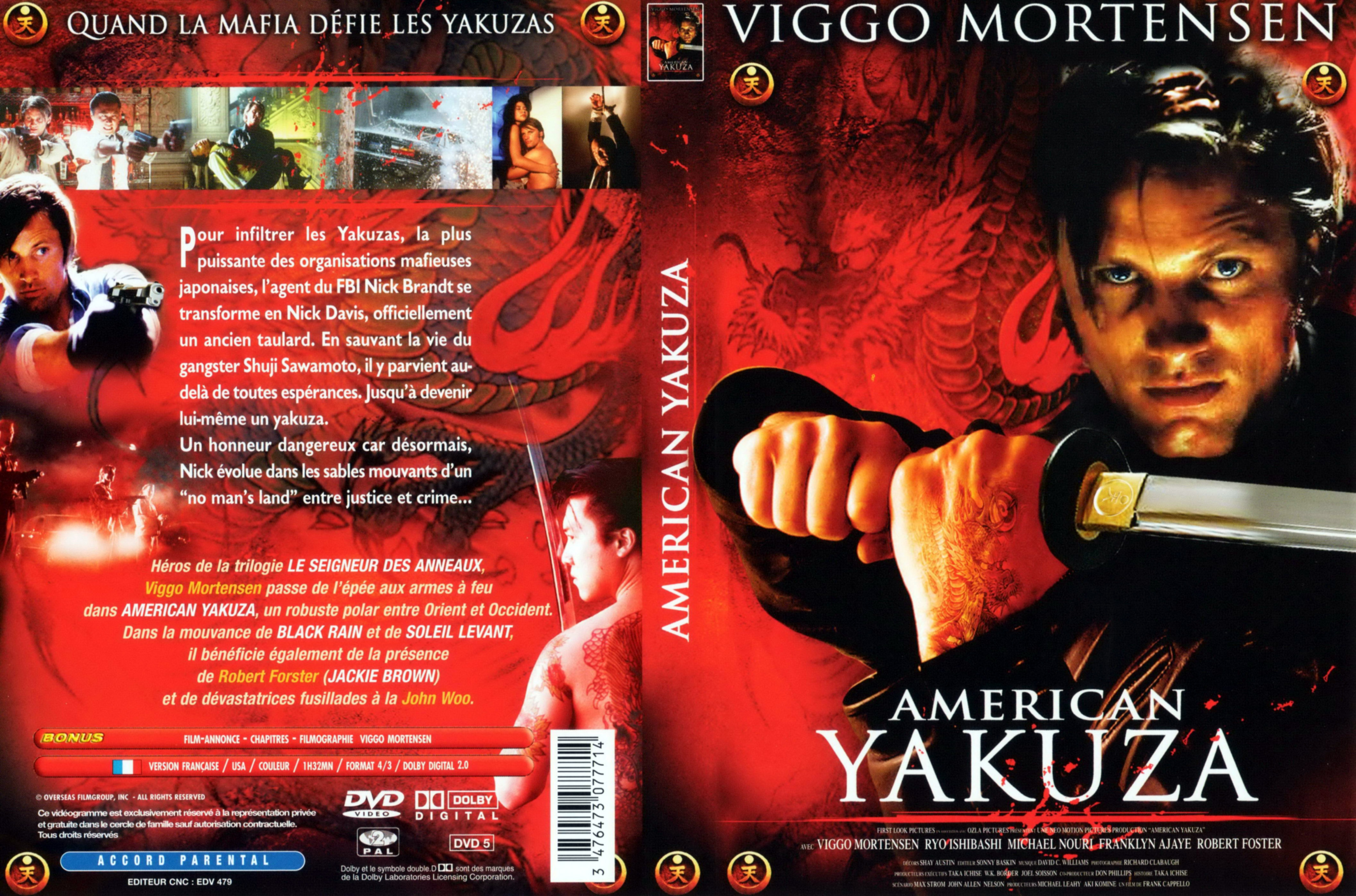 Jaquette DVD American yakuza