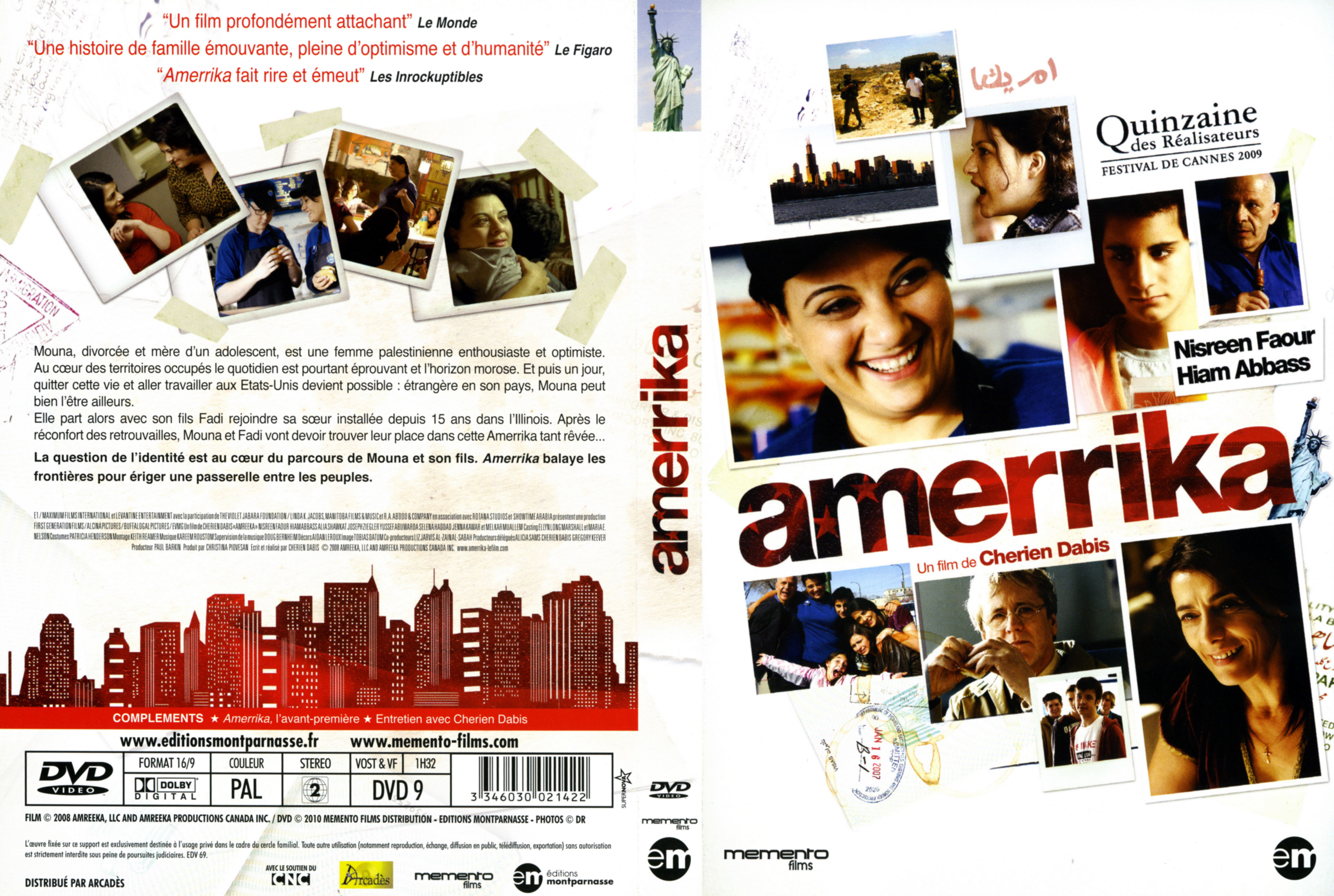 Jaquette DVD Amerrika