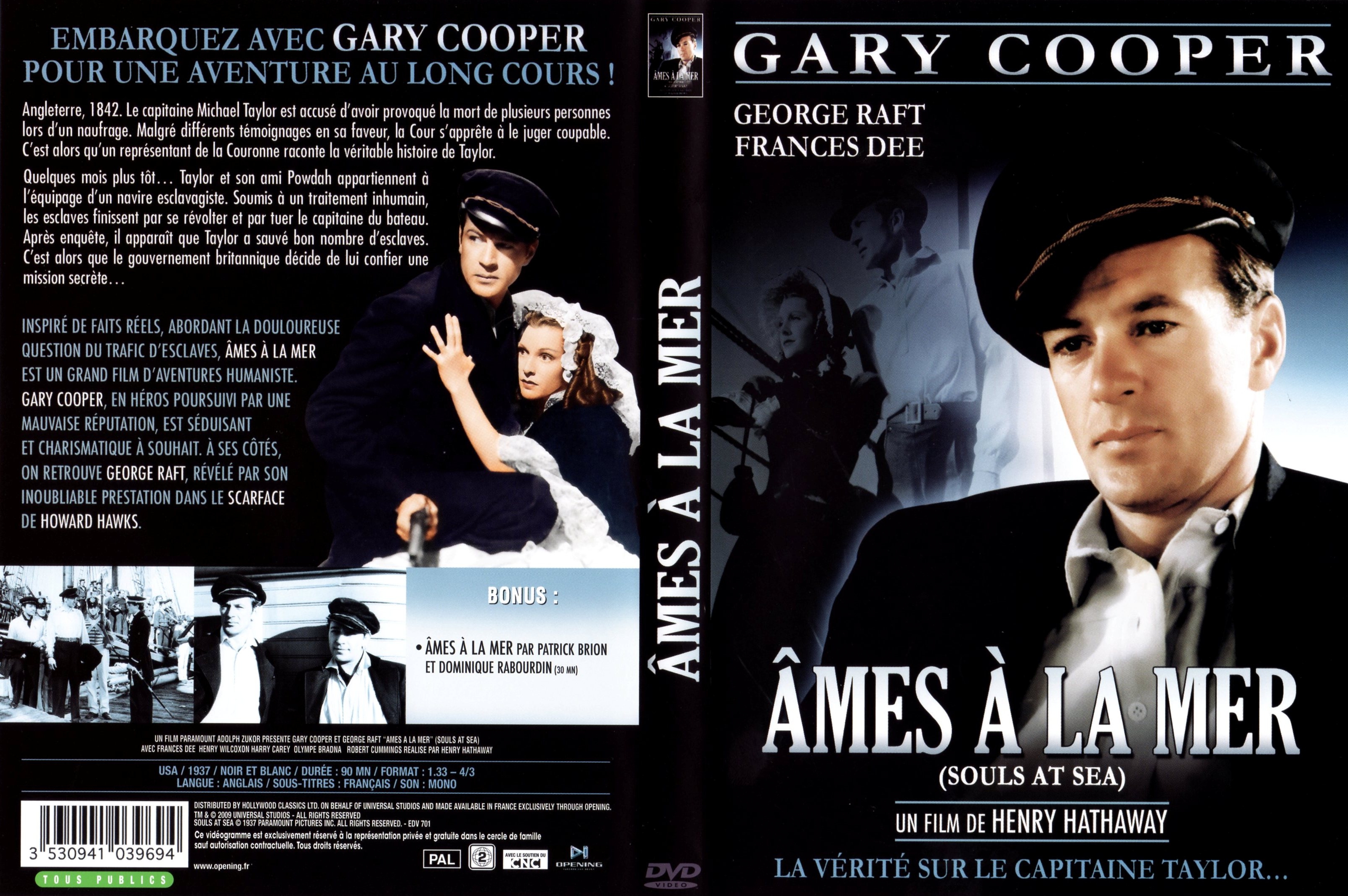 Jaquette DVD Ames  la mer