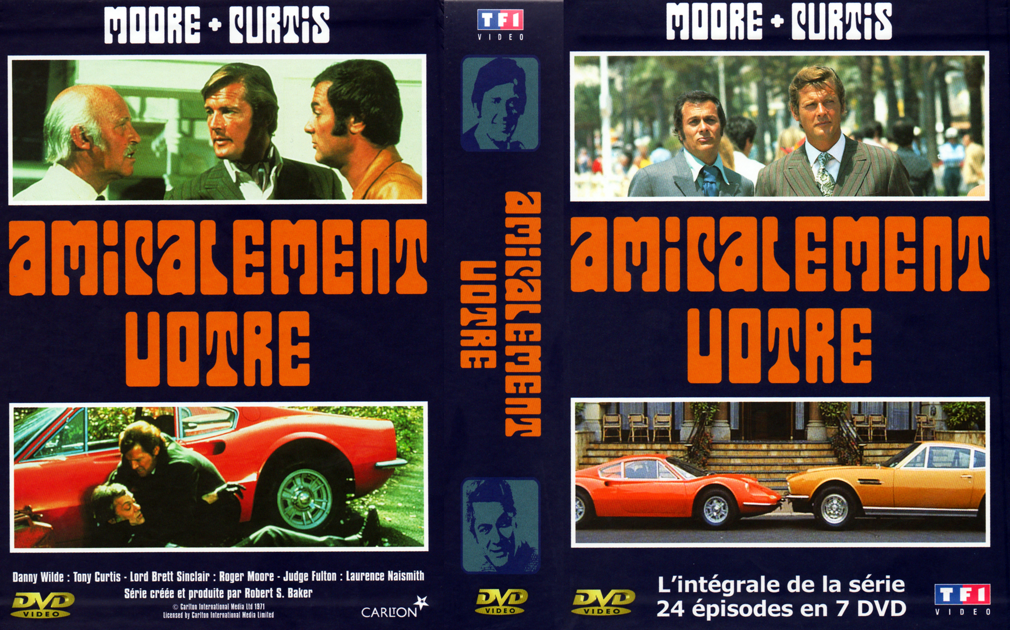 Jaquette DVD Amicalement votre COFFRET