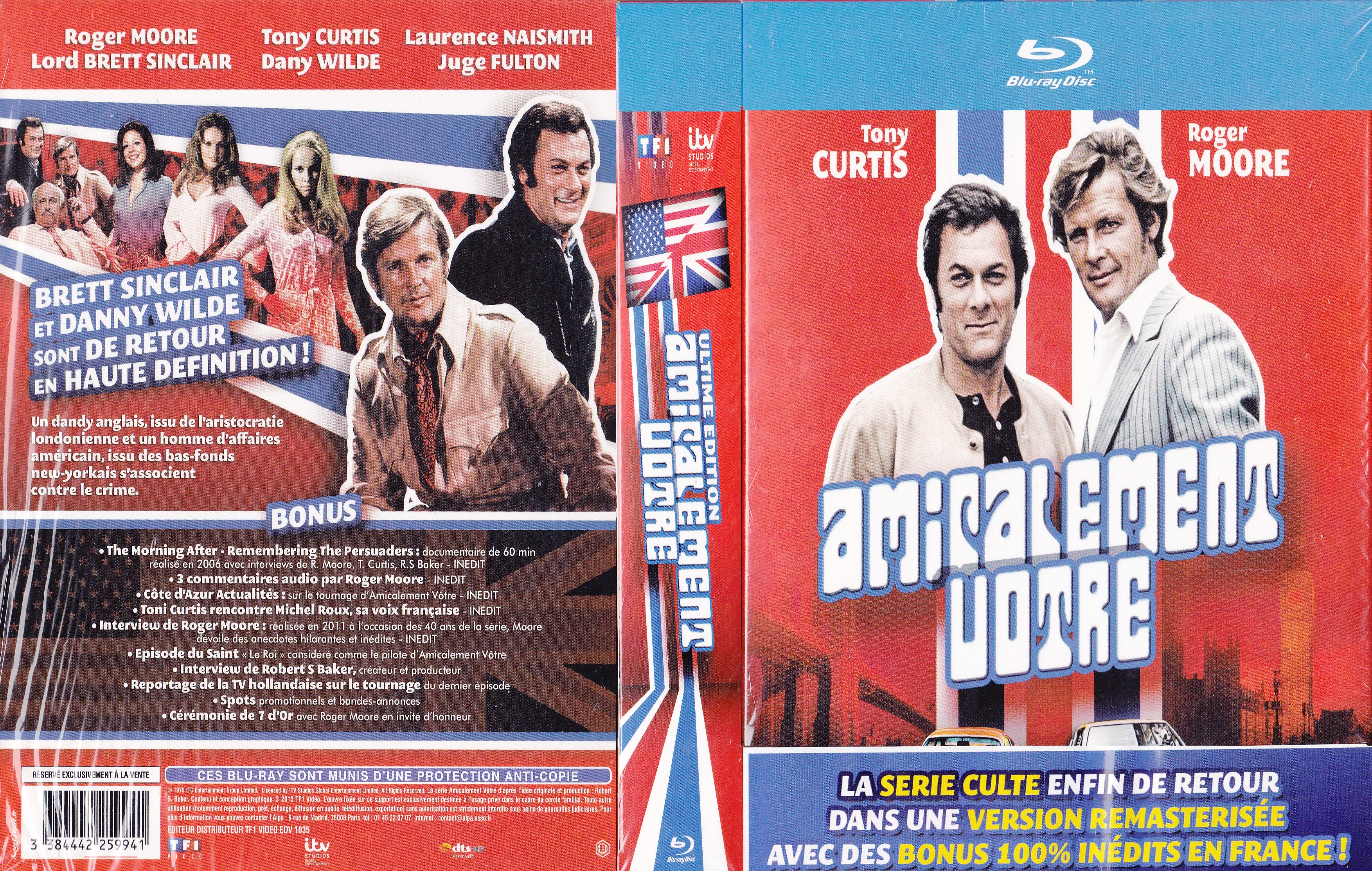 Jaquette DVD Amicalement votre COFFRET (BLU-RAY)