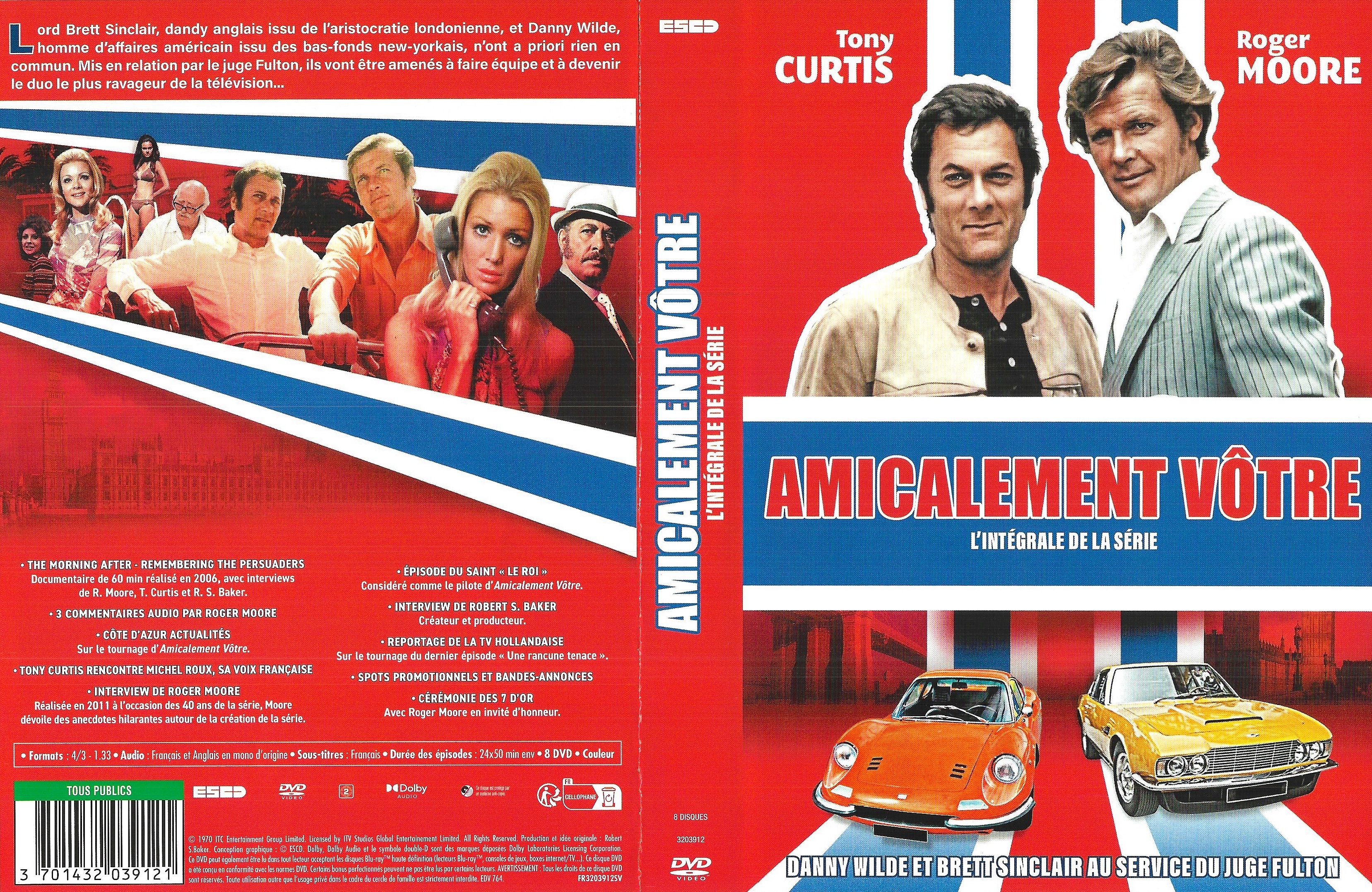 Jaquette DVD Amicalement votre COFFRET v2