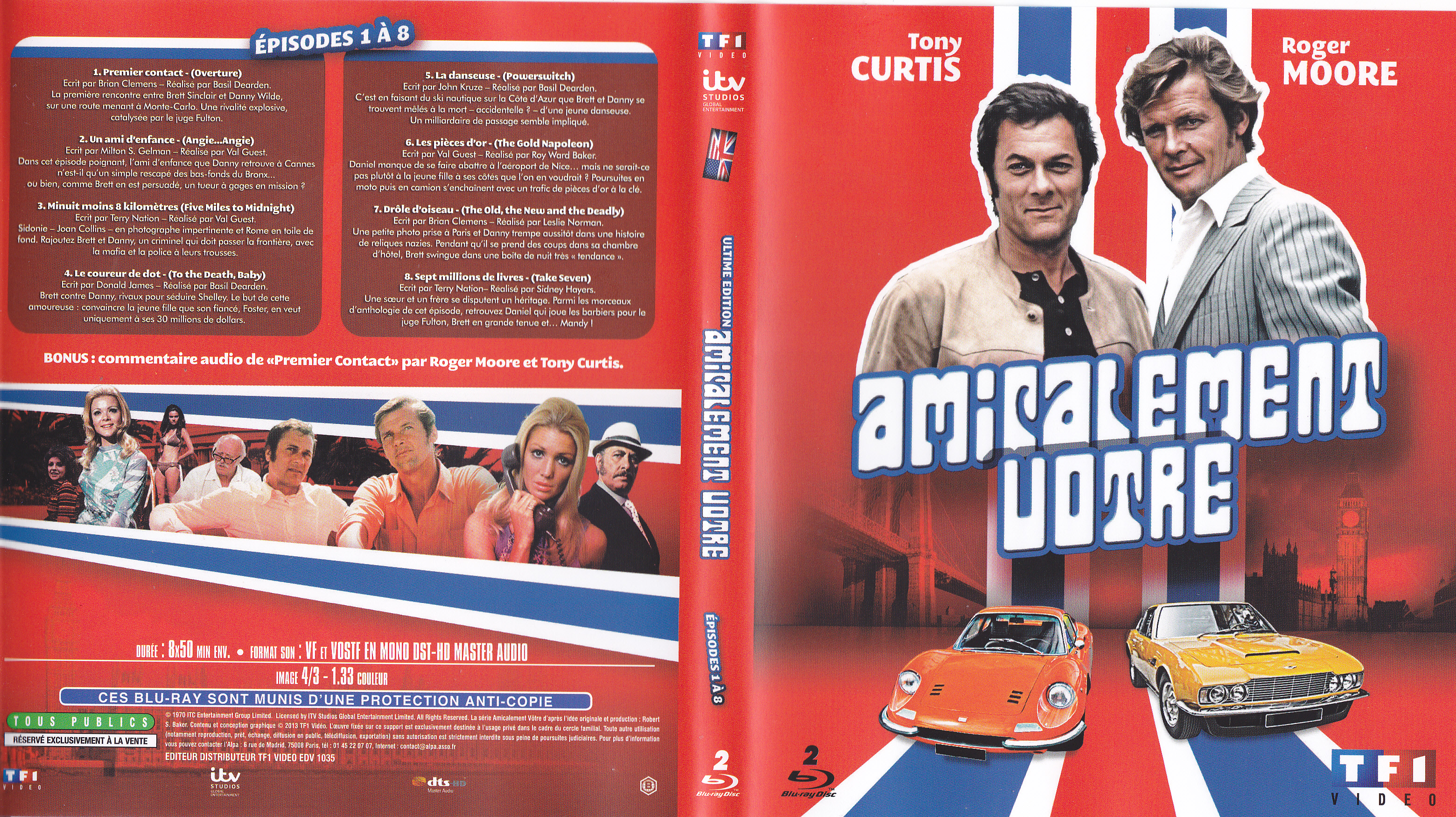 Jaquette DVD Amicalement votre vol 1 (BLU-RAY)