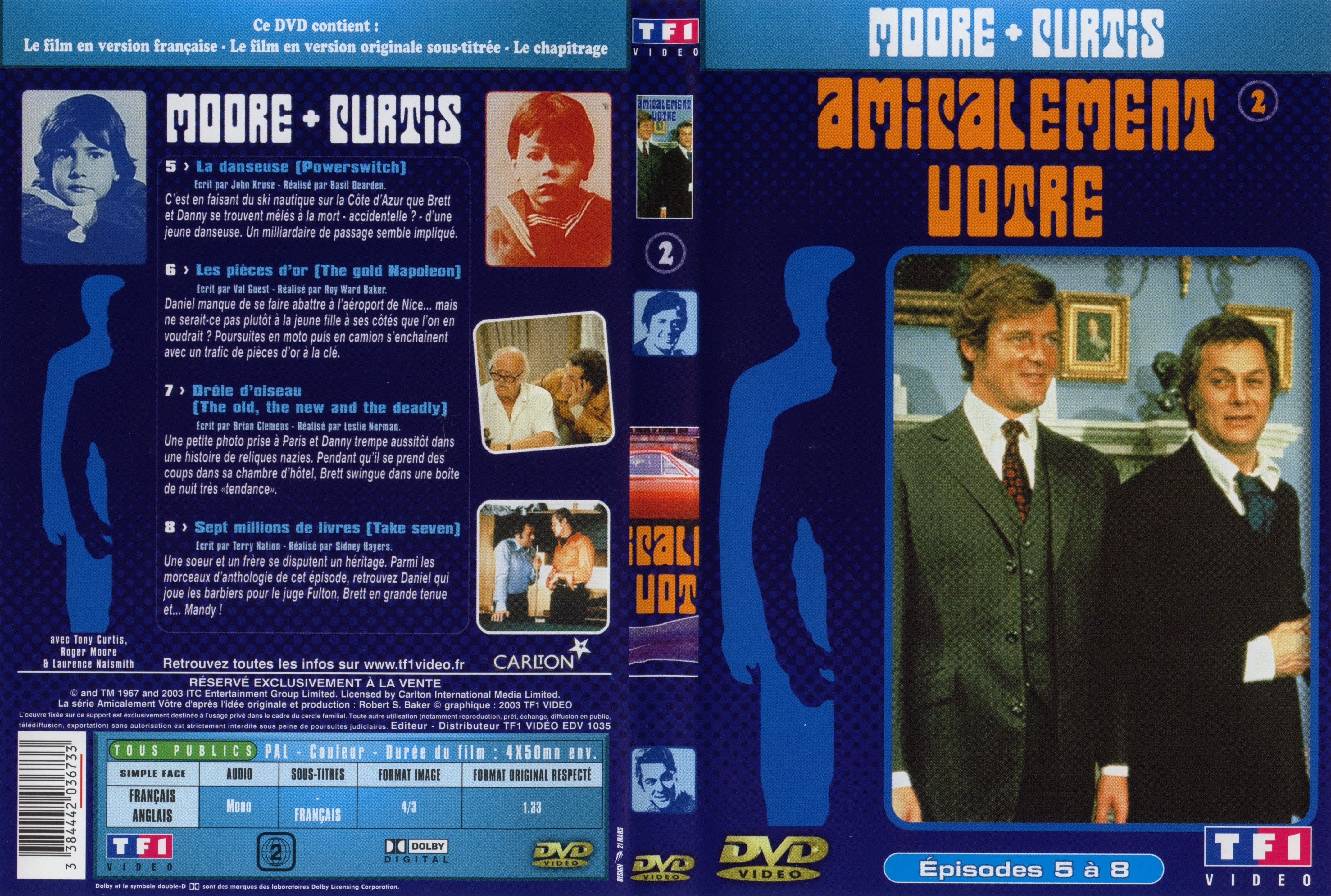 Jaquette DVD Amicalement votre vol 2