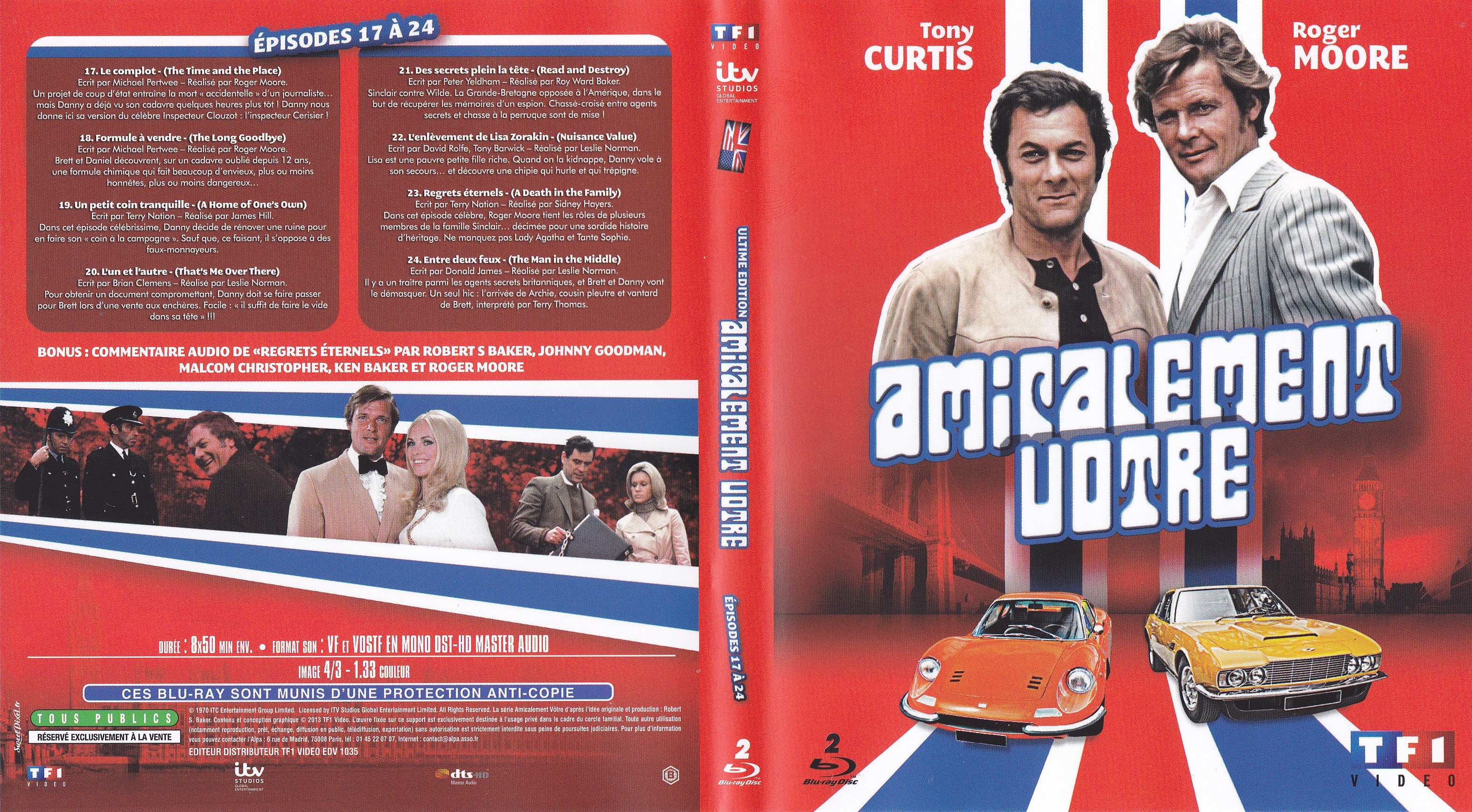 Jaquette DVD Amicalement votre vol 3 (BLU-RAY)