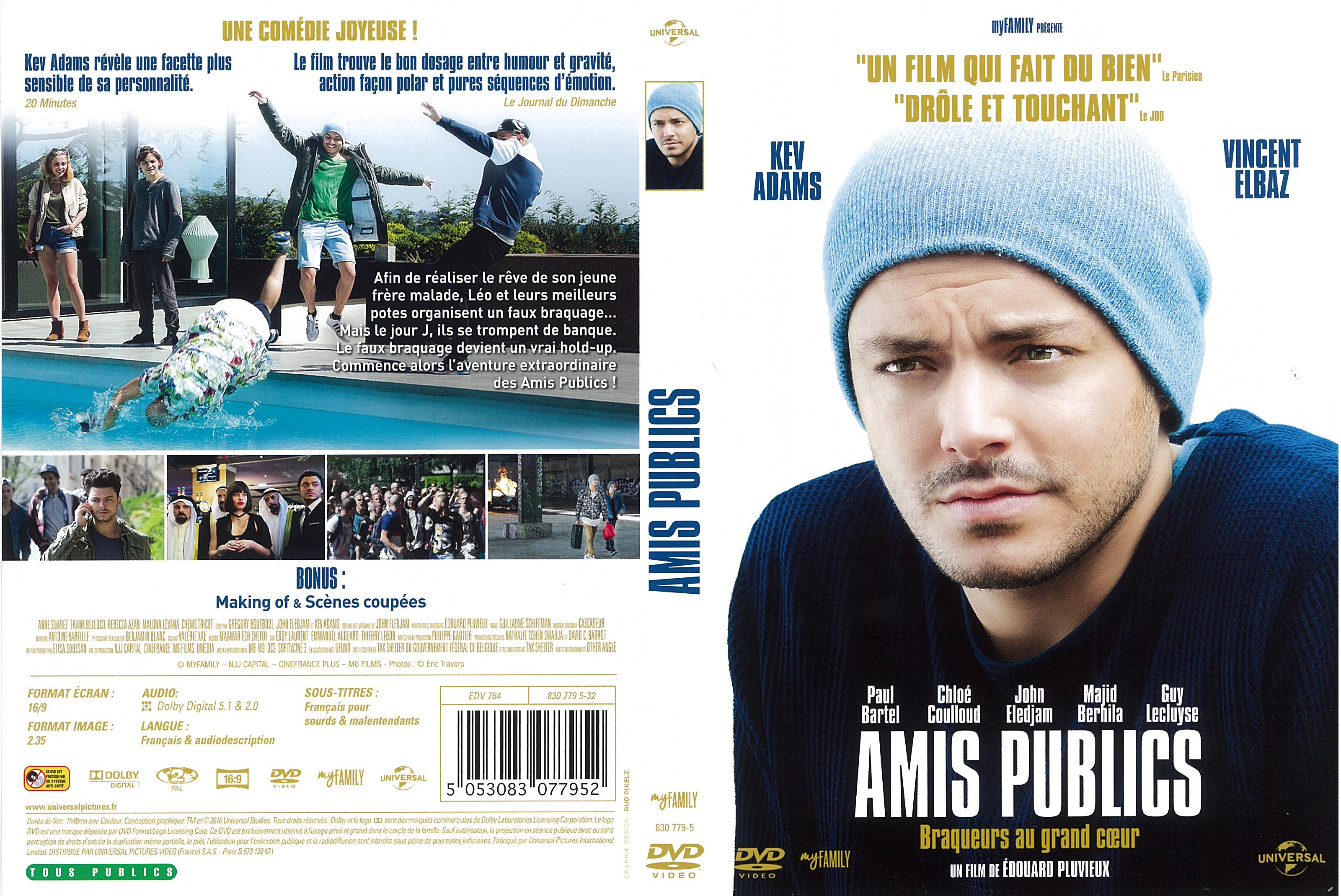 Jaquette DVD Amis publics