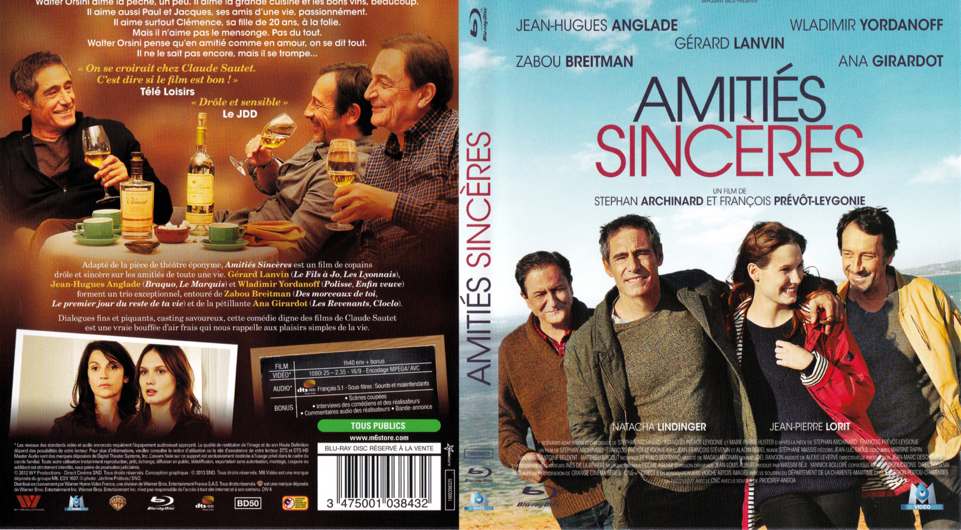 Jaquette DVD Amitis sincres (BLU-RAY)