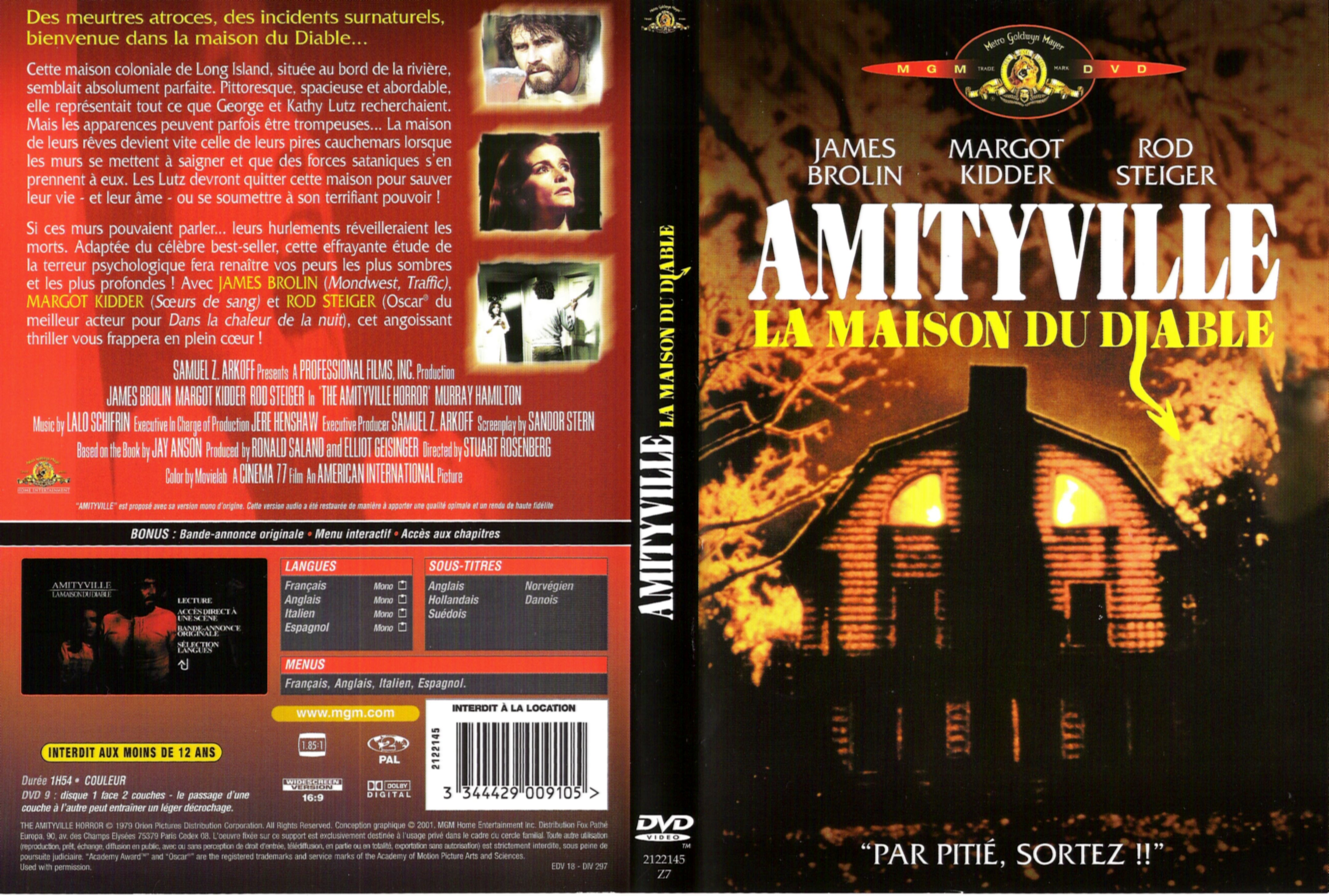Jaquette DVD Amityville