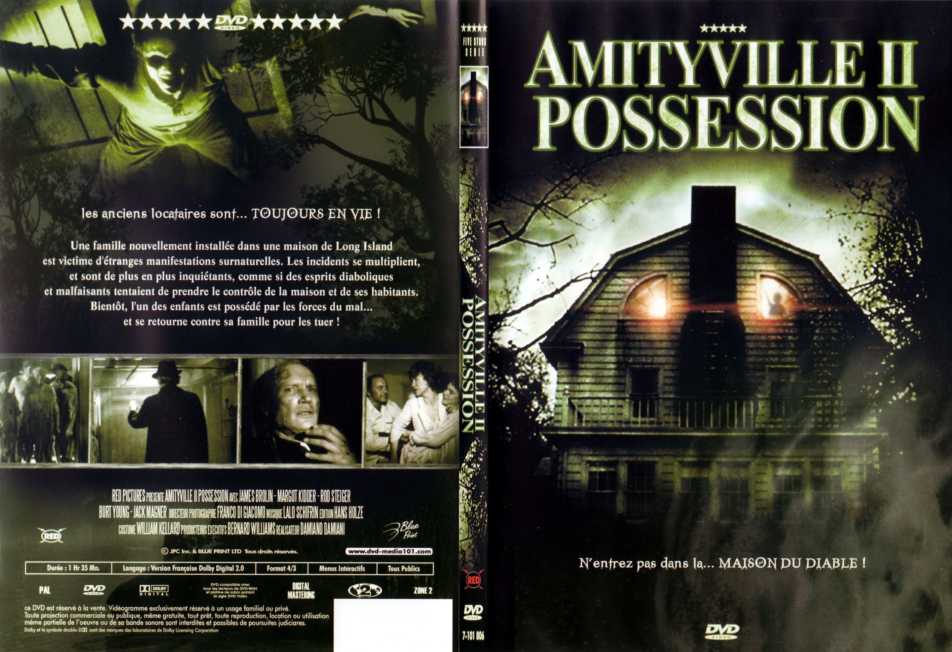 Jaquette DVD Amityville 2 - SLIM