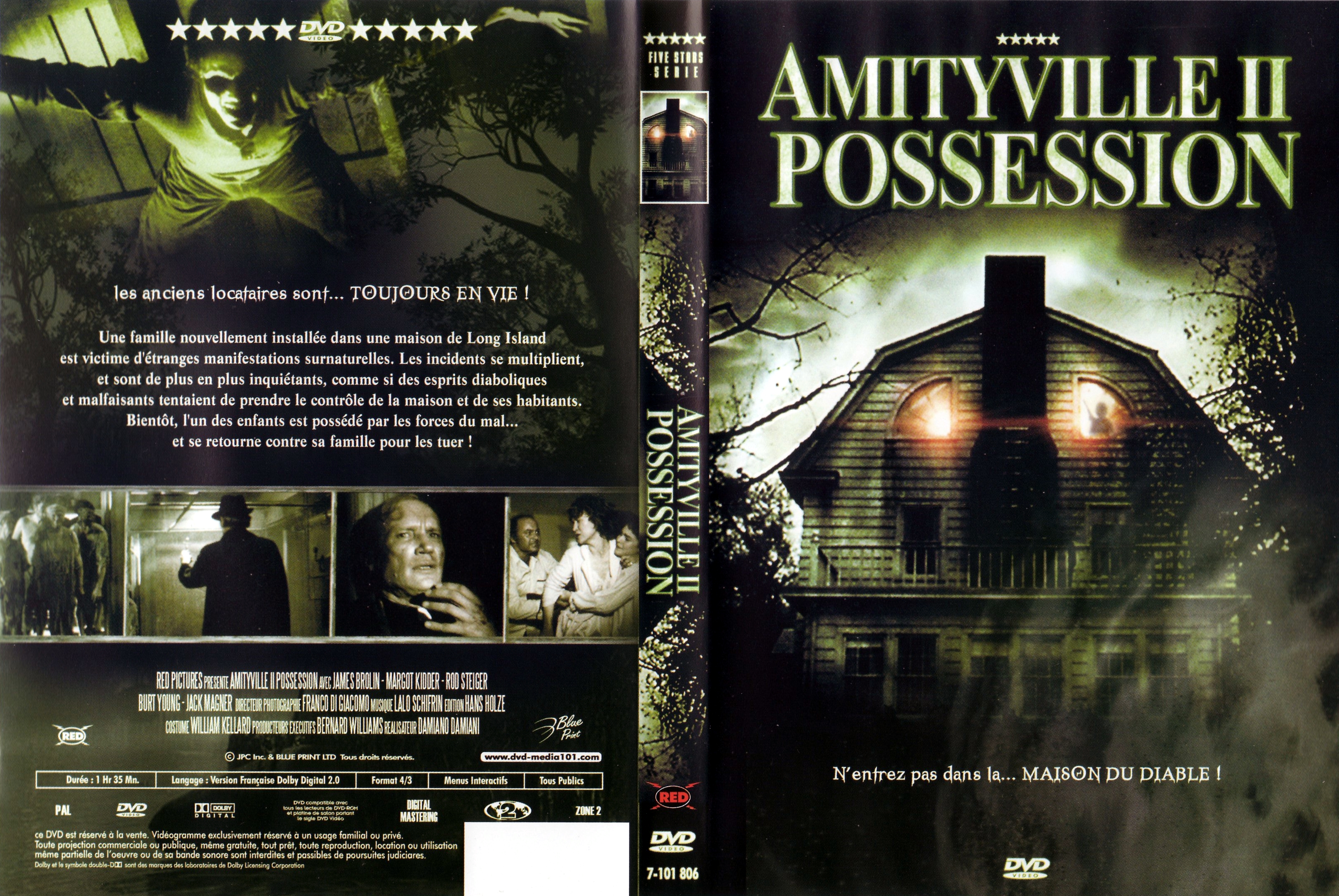 Jaquette DVD Amityville 2 v4