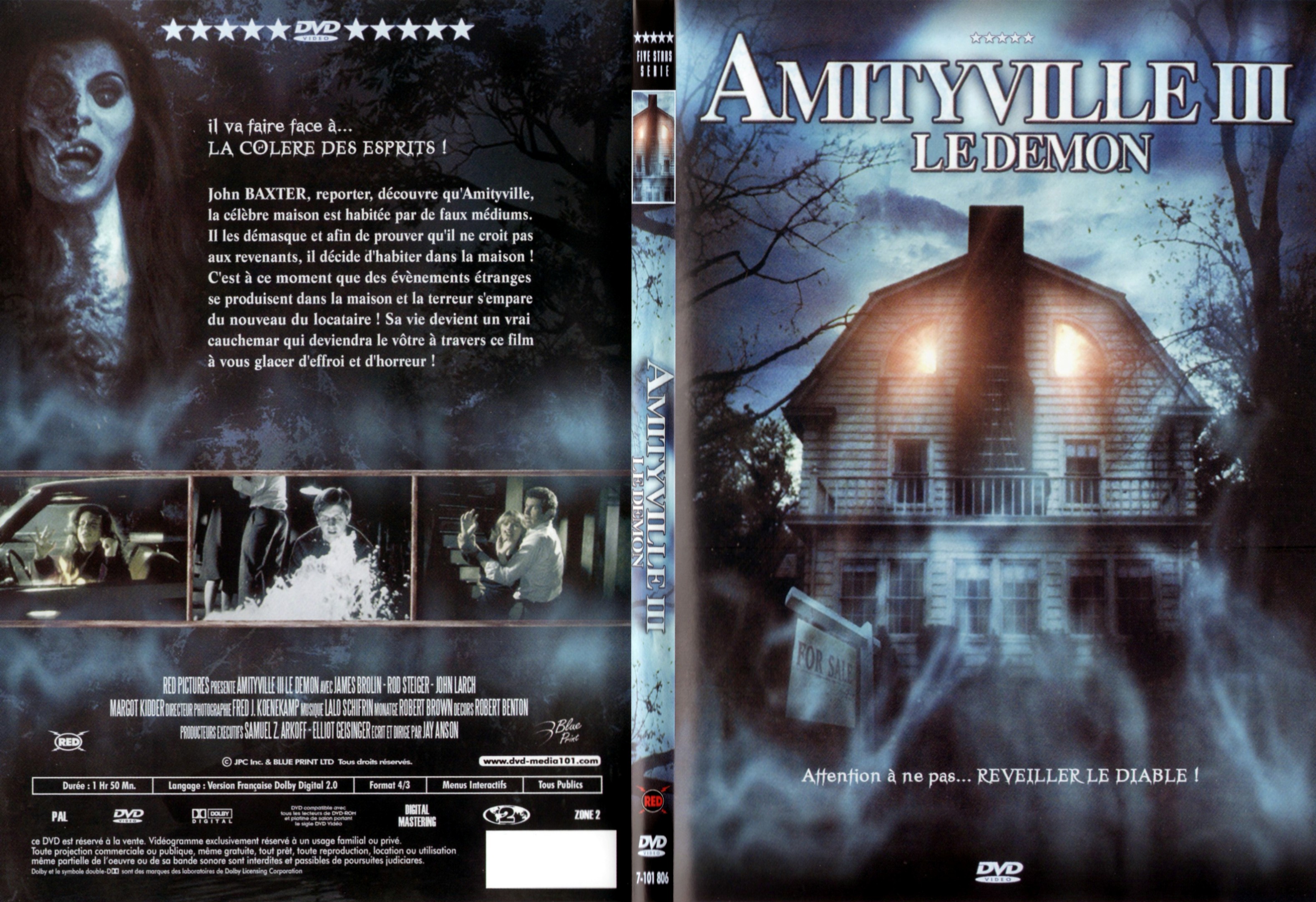 Jaquette DVD Amityville 3 - SLIM