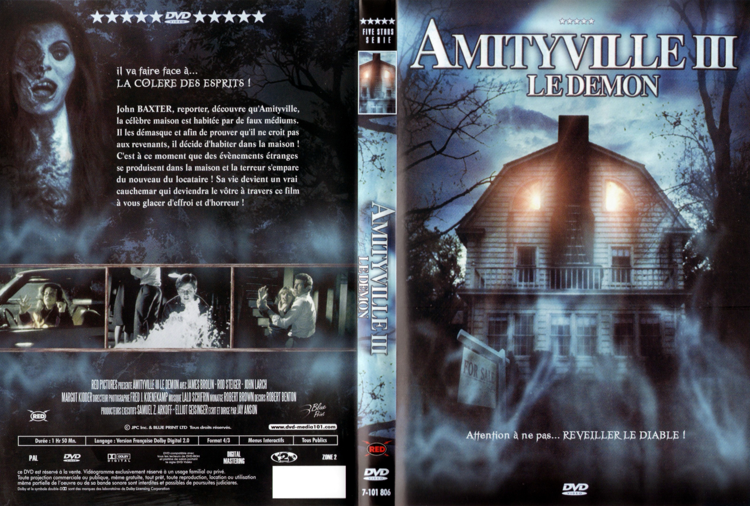 Jaquette DVD Amityville 3 v3