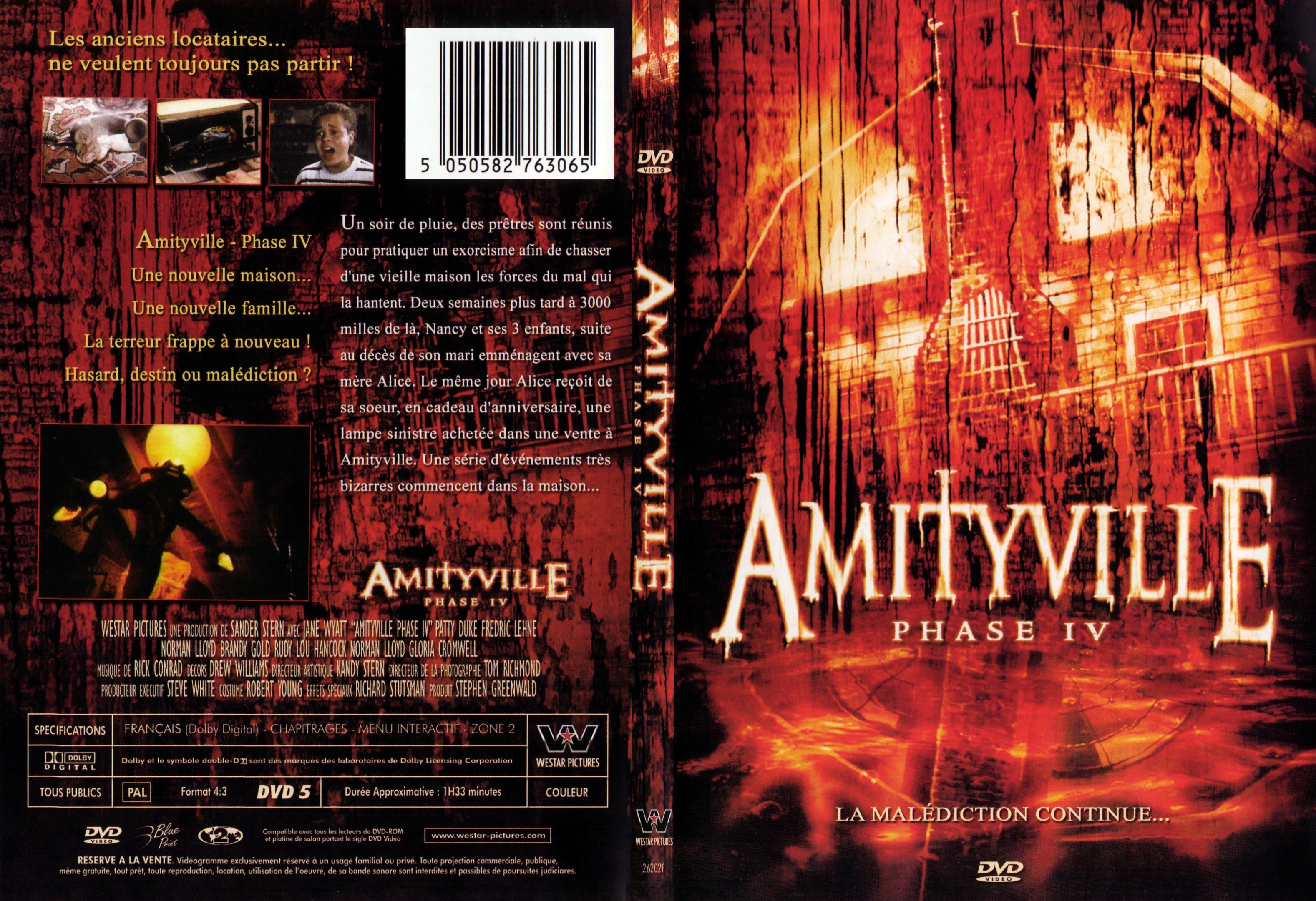 Jaquette DVD Amityville Phase 4 - SLIM