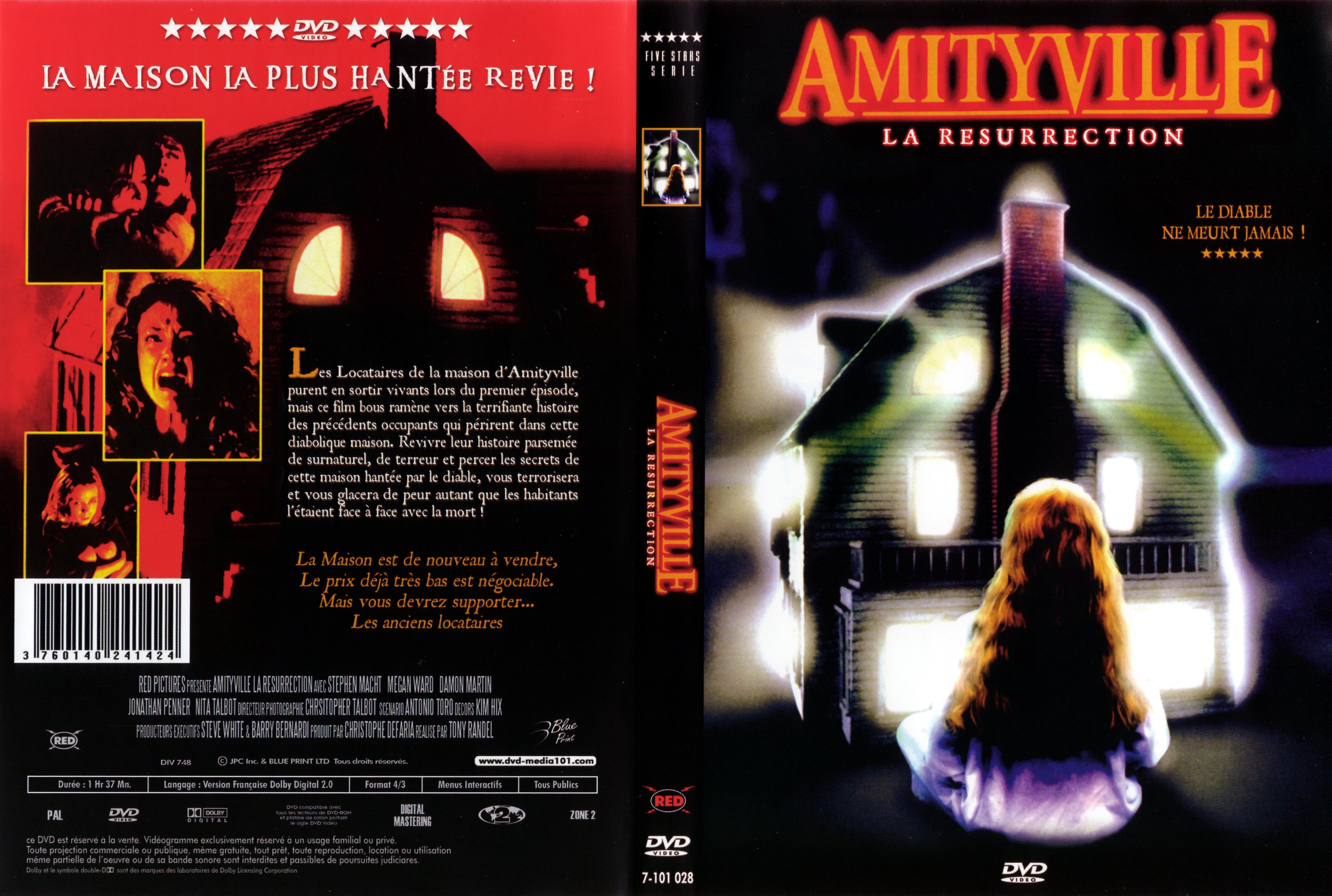 Jaquette DVD Amityville - La ressurection