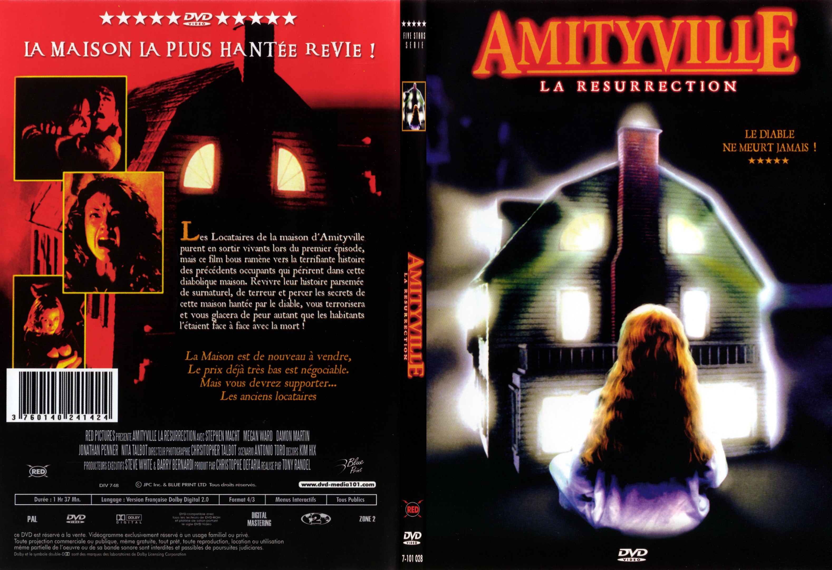 Jaquette DVD Amityville - La ressurection - SLIM