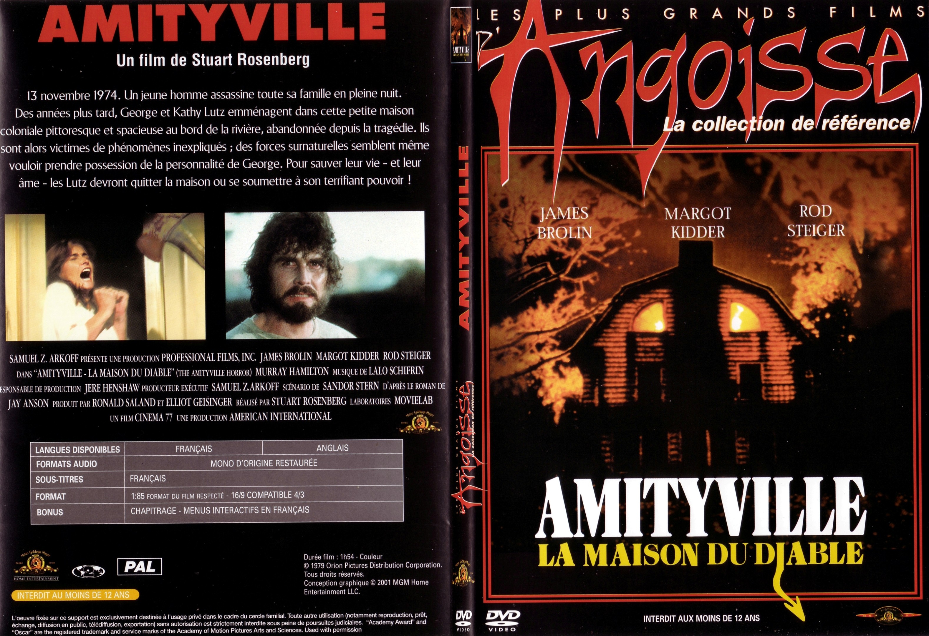 Jaquette DVD Amityville - SLIM