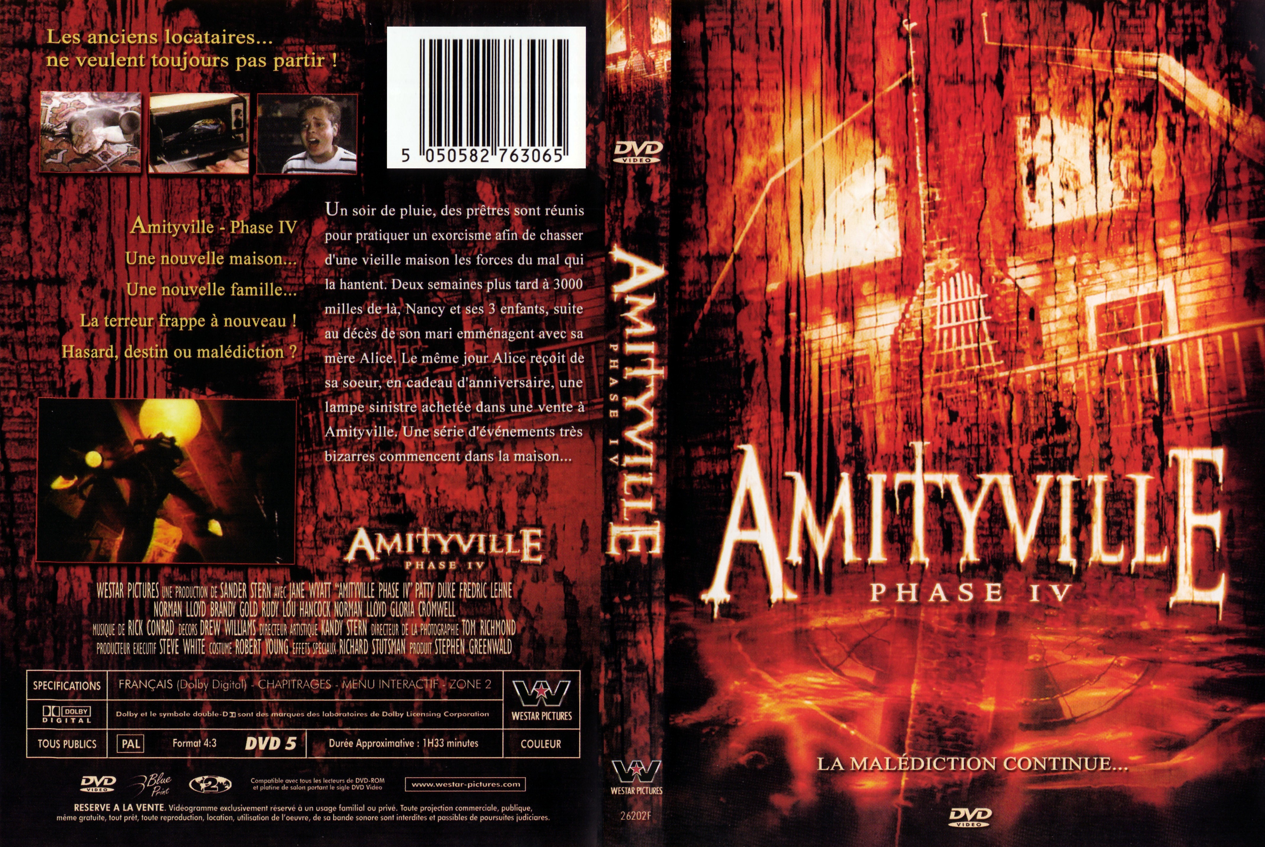 Jaquette DVD Amityville phase 4