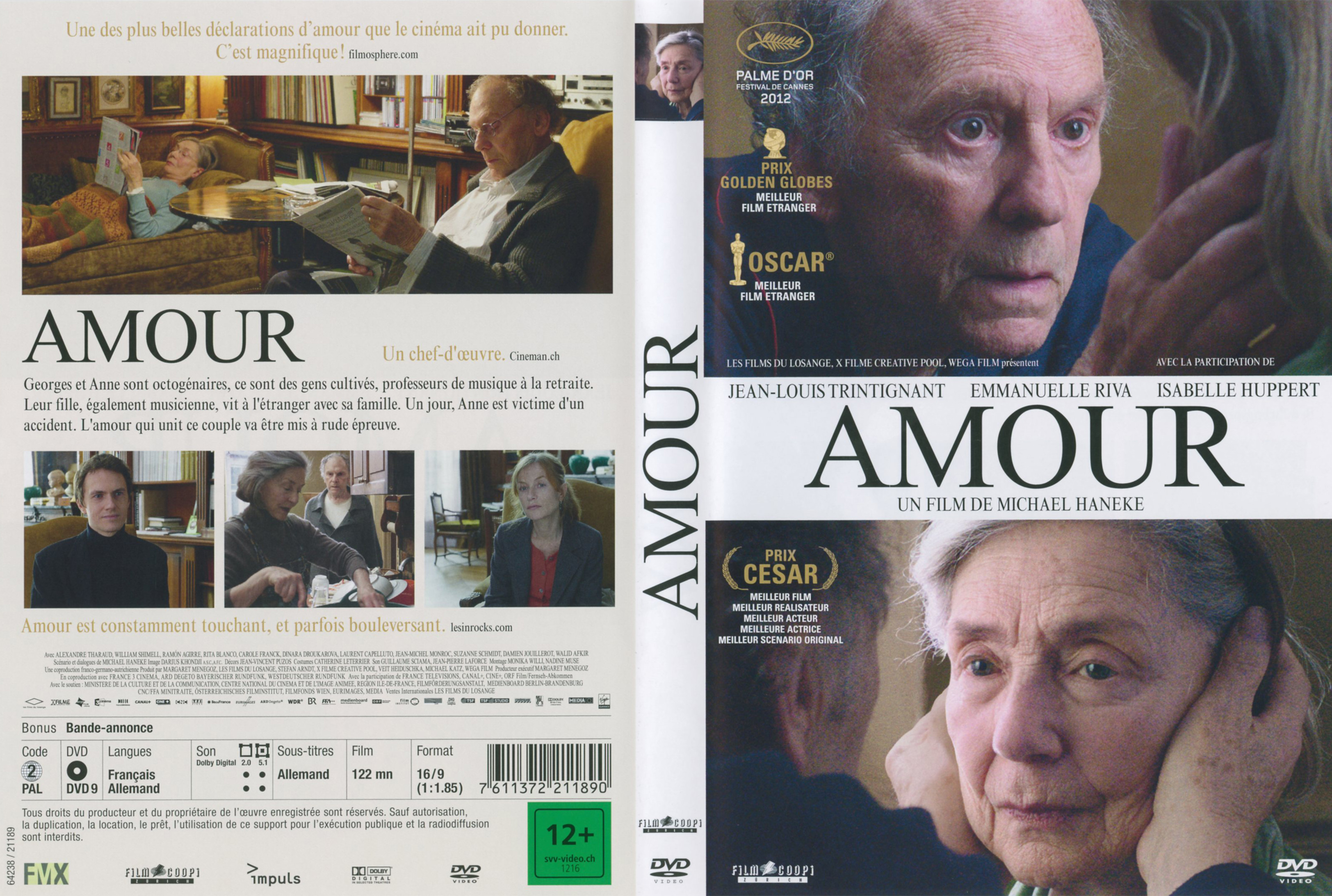 Jaquette DVD Amour v2