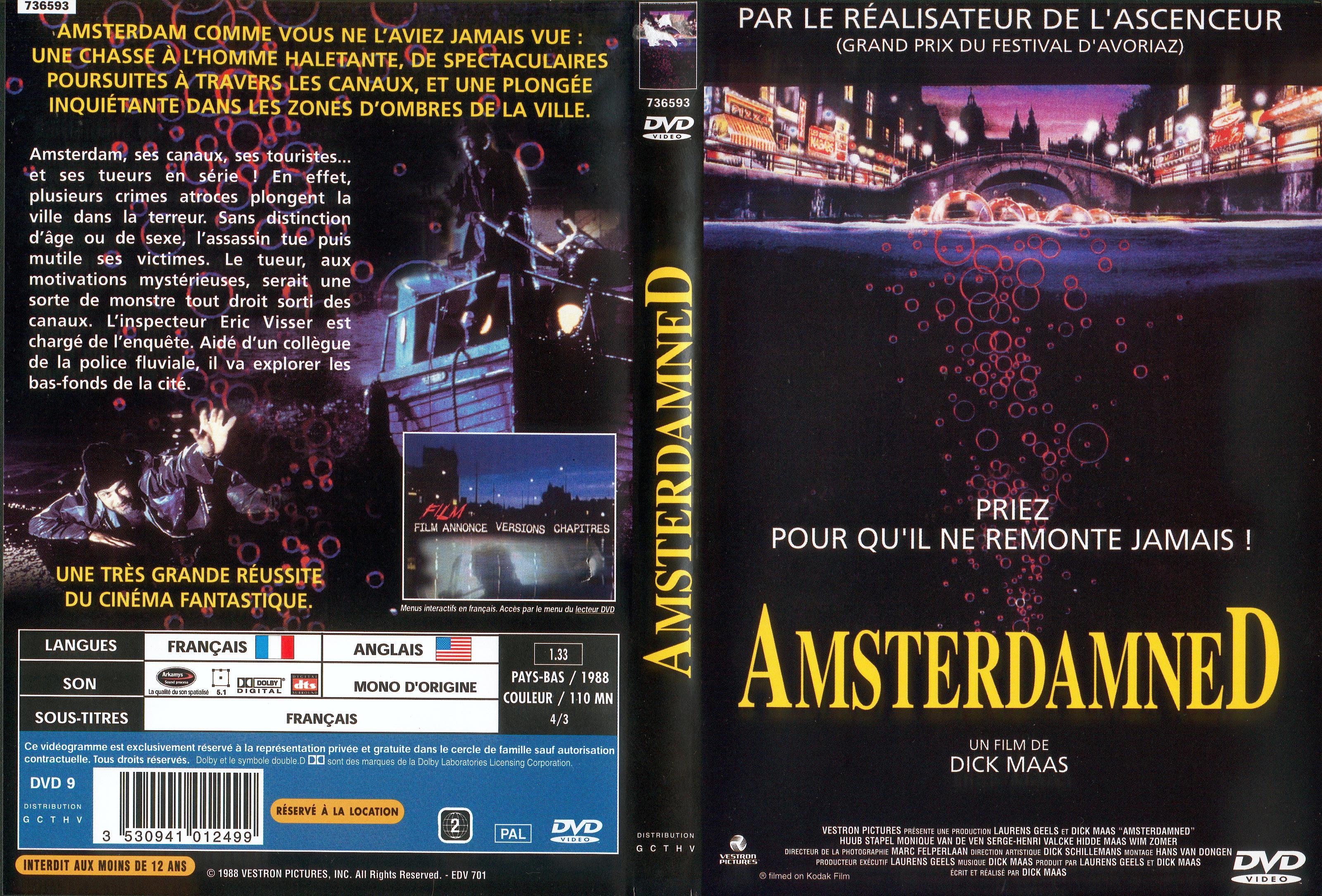 Jaquette DVD Amsterdamned
