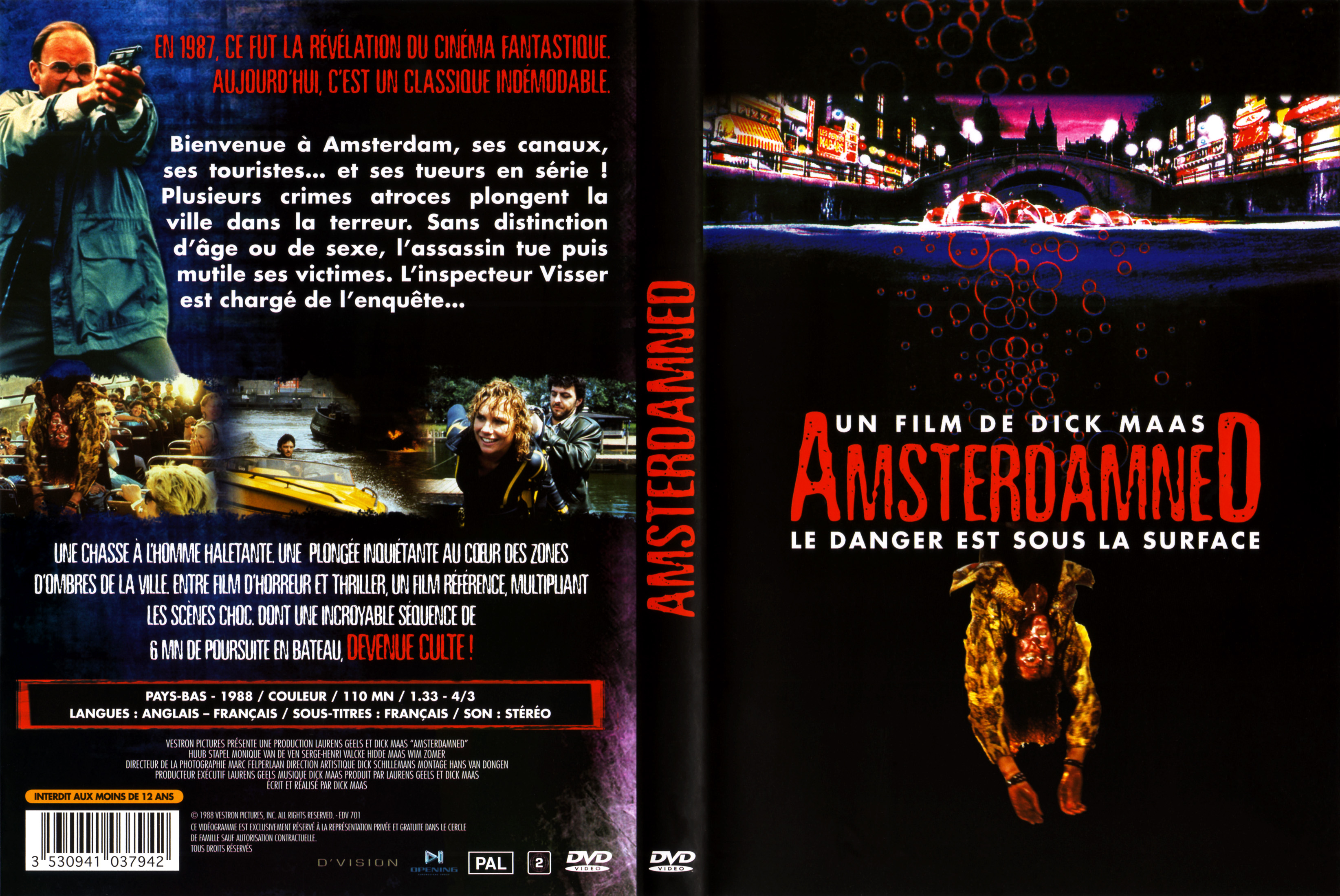 Jaquette DVD Amsterdamned v2