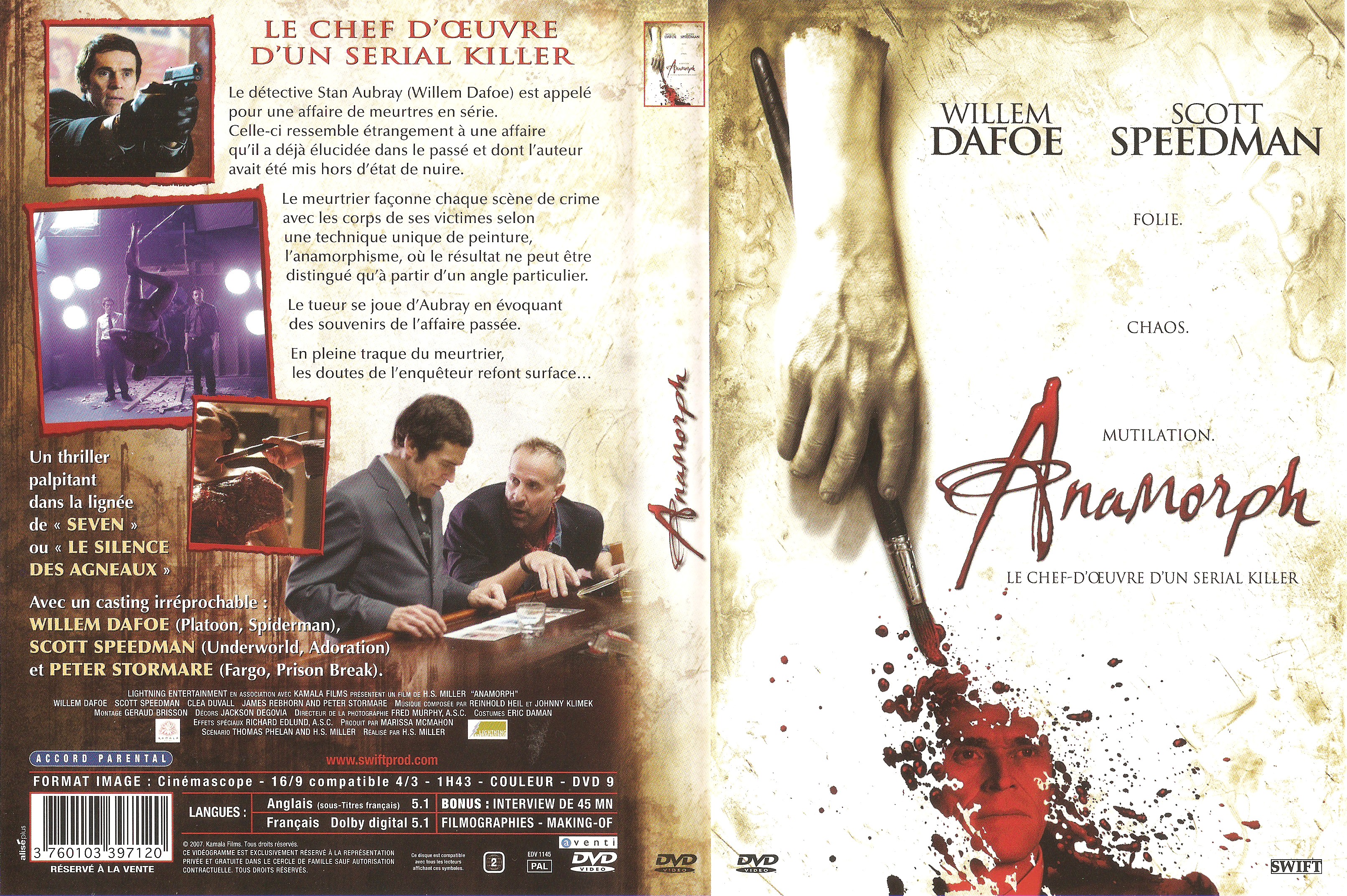 Jaquette DVD Anamorph