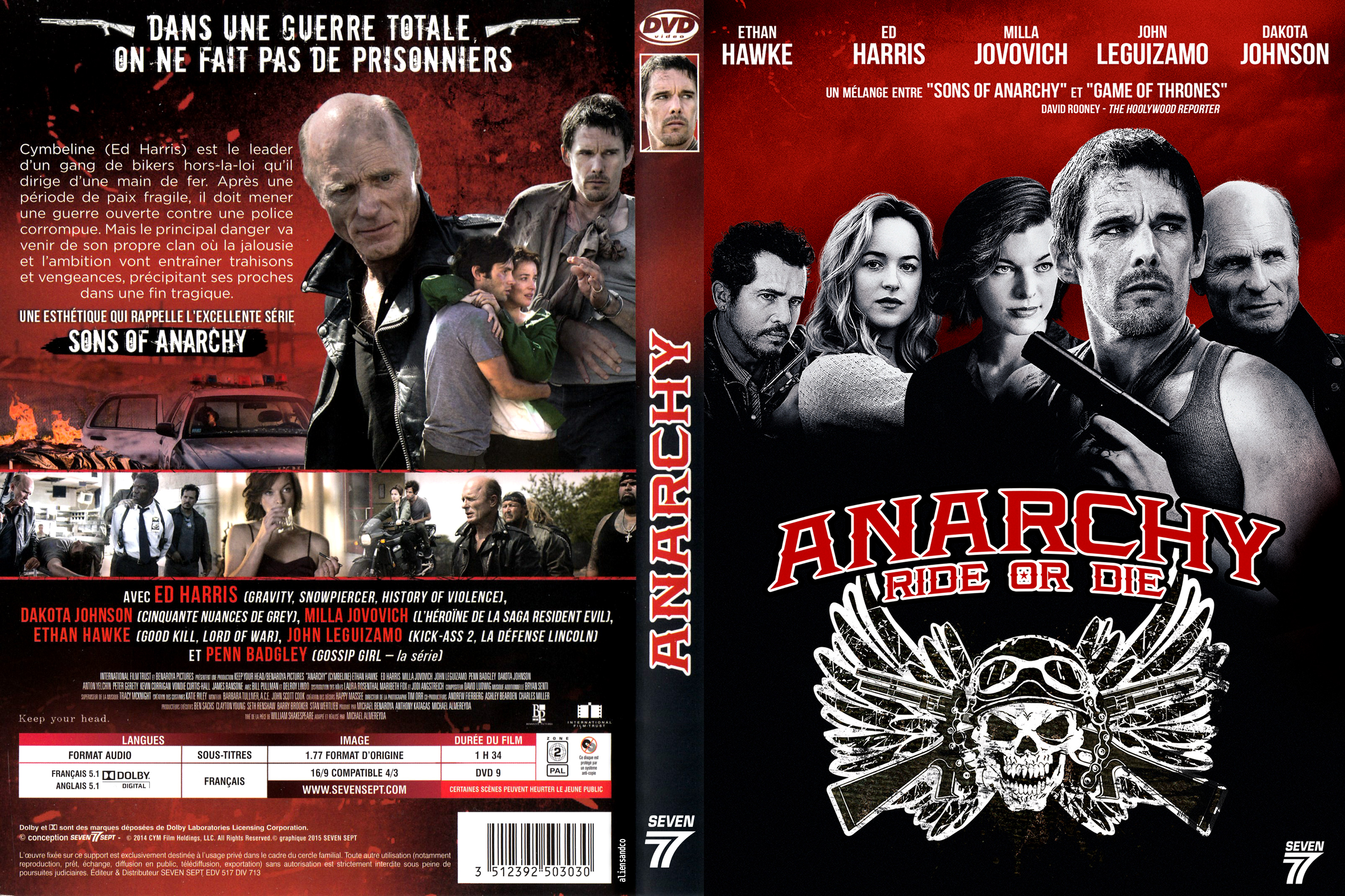 Jaquette DVD Anarchy