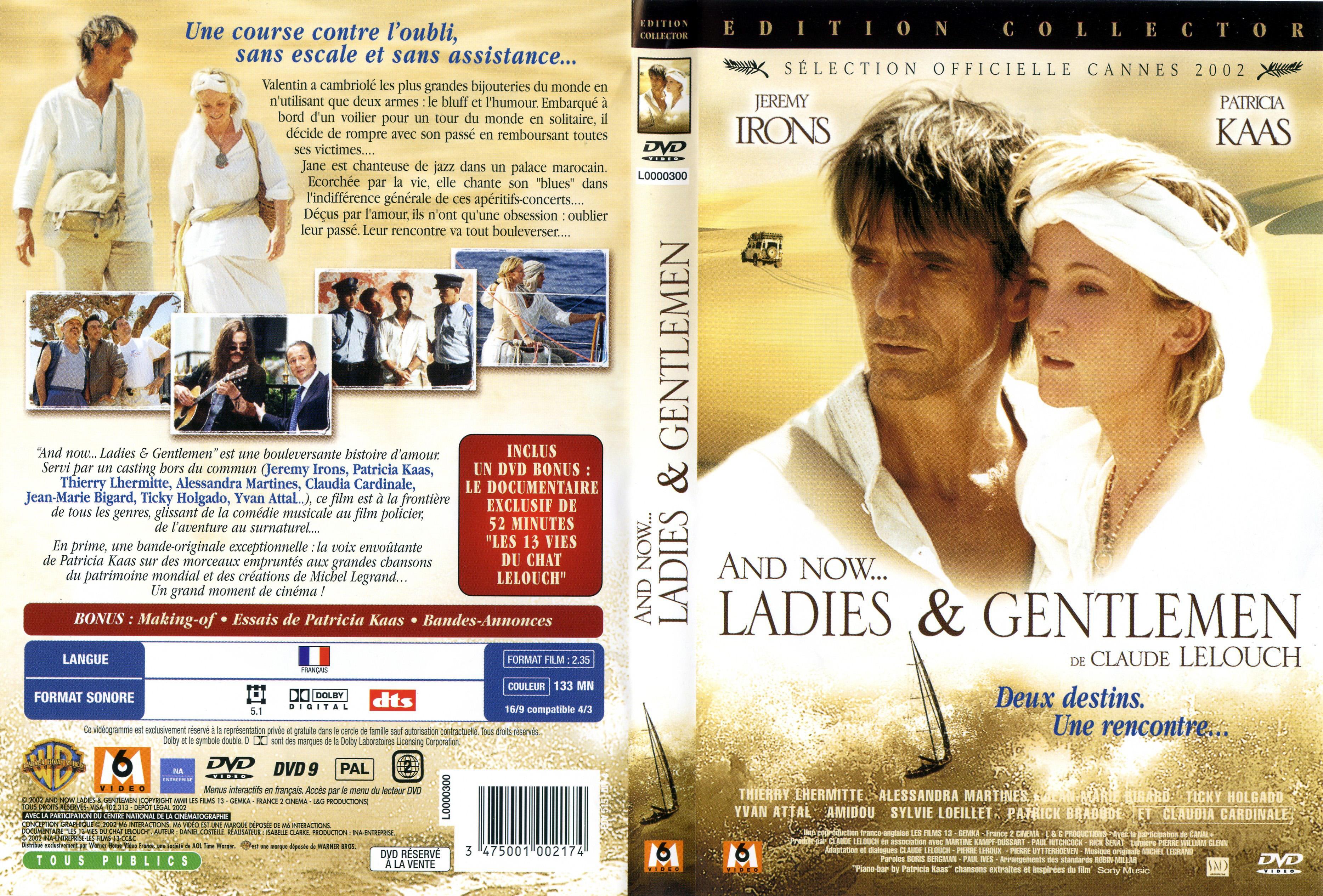 Jaquette DVD de And now ladies and gentlemen - Cinéma Passion